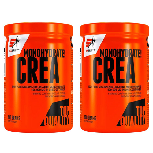 EXTRIFIT Creatine Monohydrate - 2x 400g