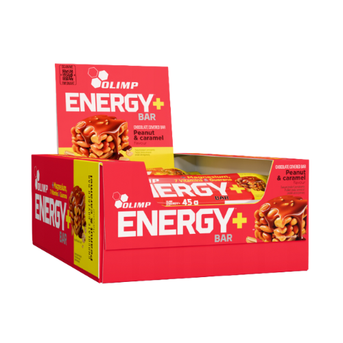 OLIMP - Energy+ Bar - 20x 45g - Peanut Caramel
