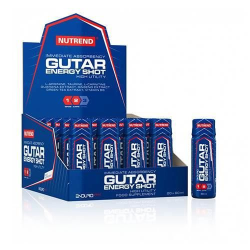 NUTREND Gutar Energy Shot - 2x 60ml