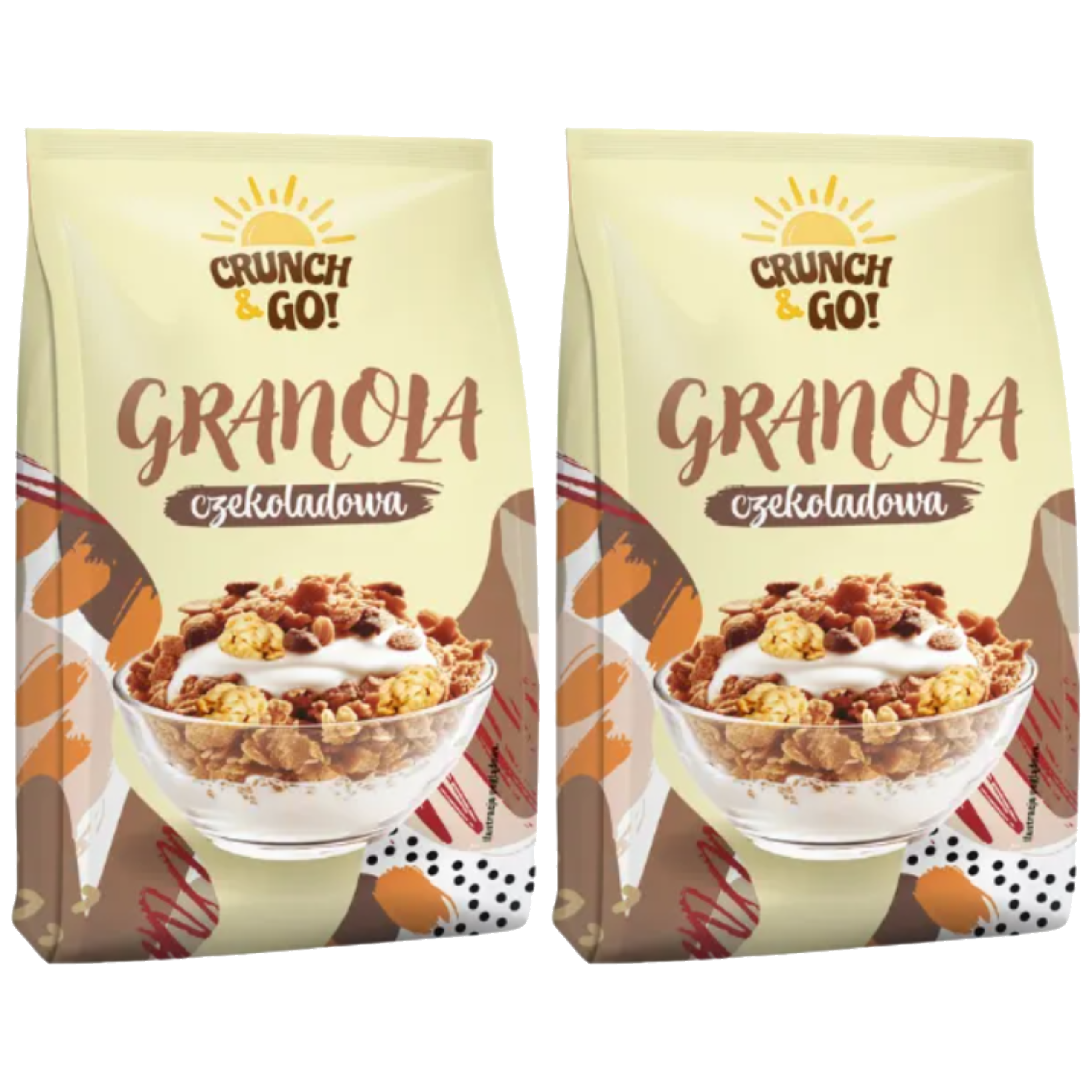 SANTE Granola Crunch&Go - 2x 380g 