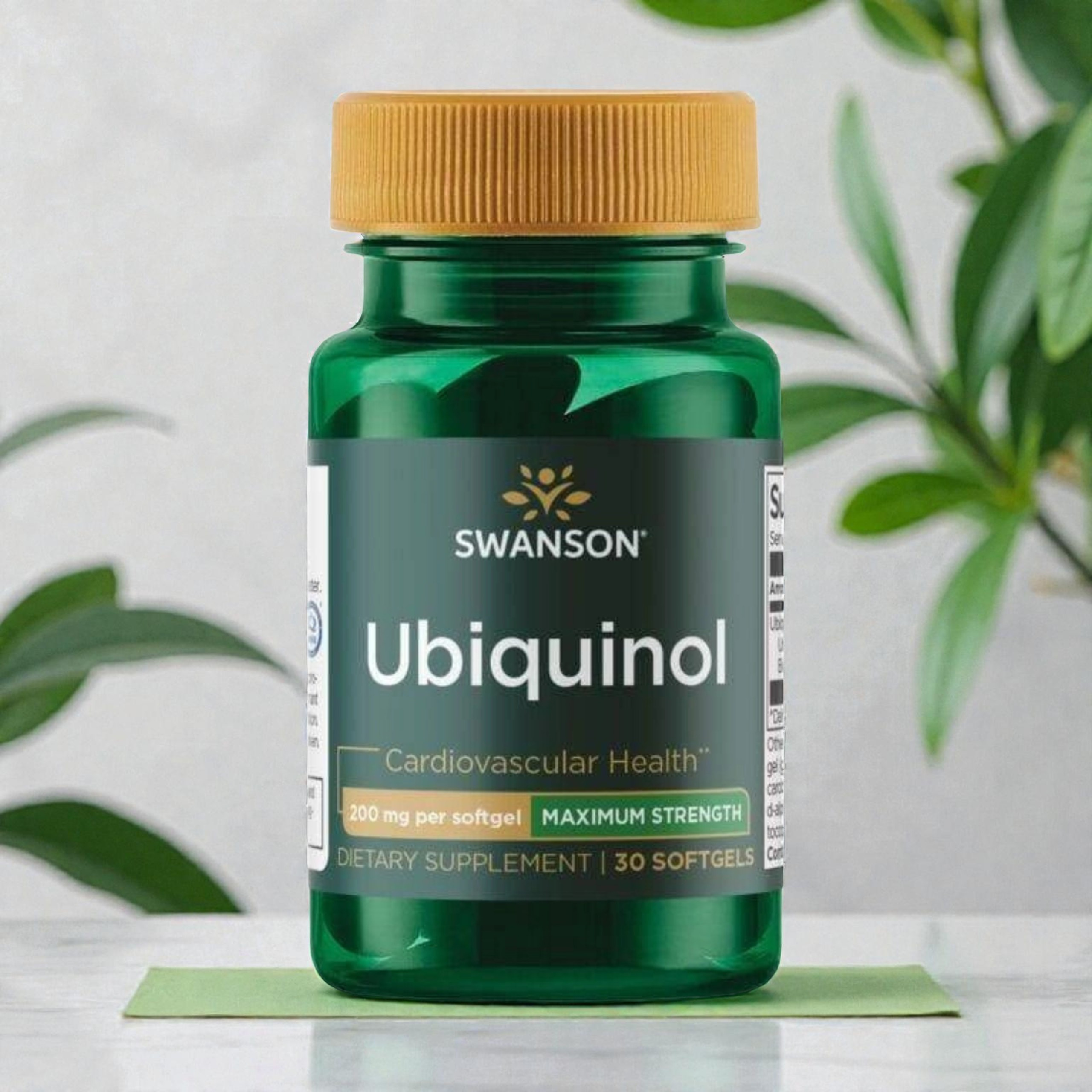 SWANSON - Ubiquinol 200mg - 2x 30softgels