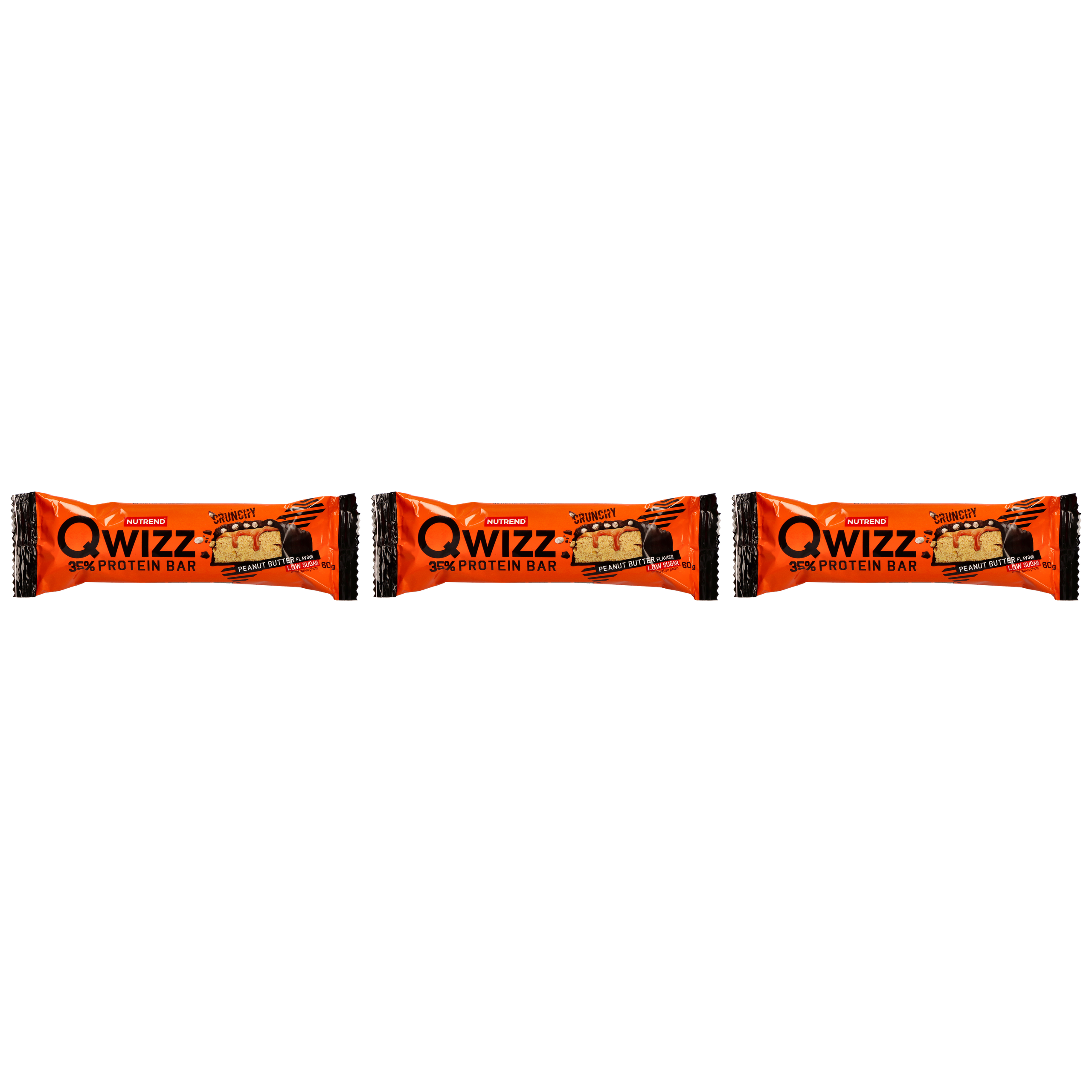 NUTREND Baton QWIZZ Protein Bar - 3x 60g