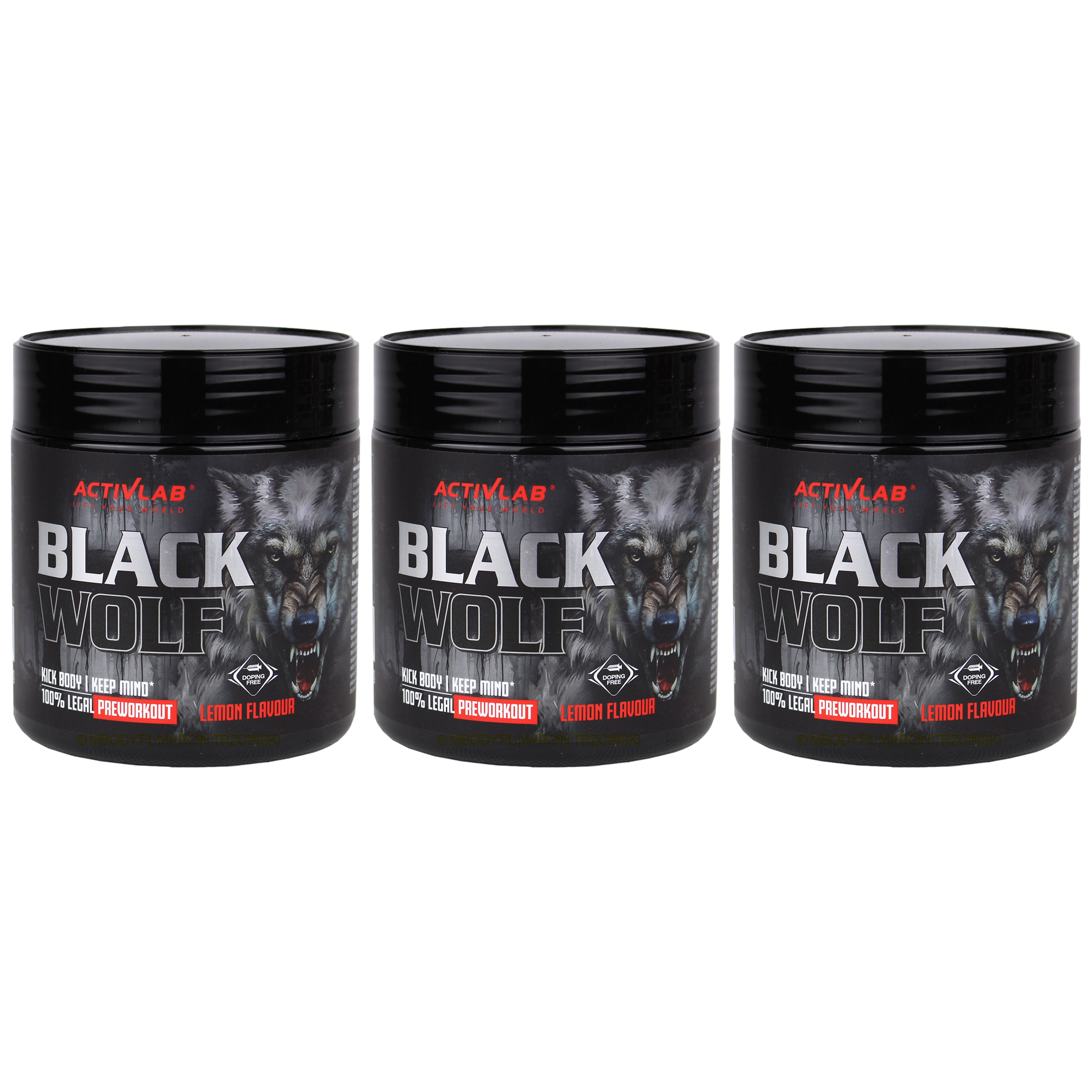 ACTIVLAB Black Wolf - 3x 300g