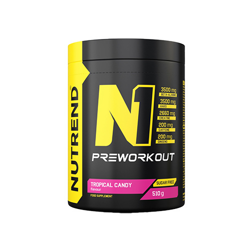 NUTREND N1 Pre Workout - 510g - WYPRZEDAŻ - 27-10