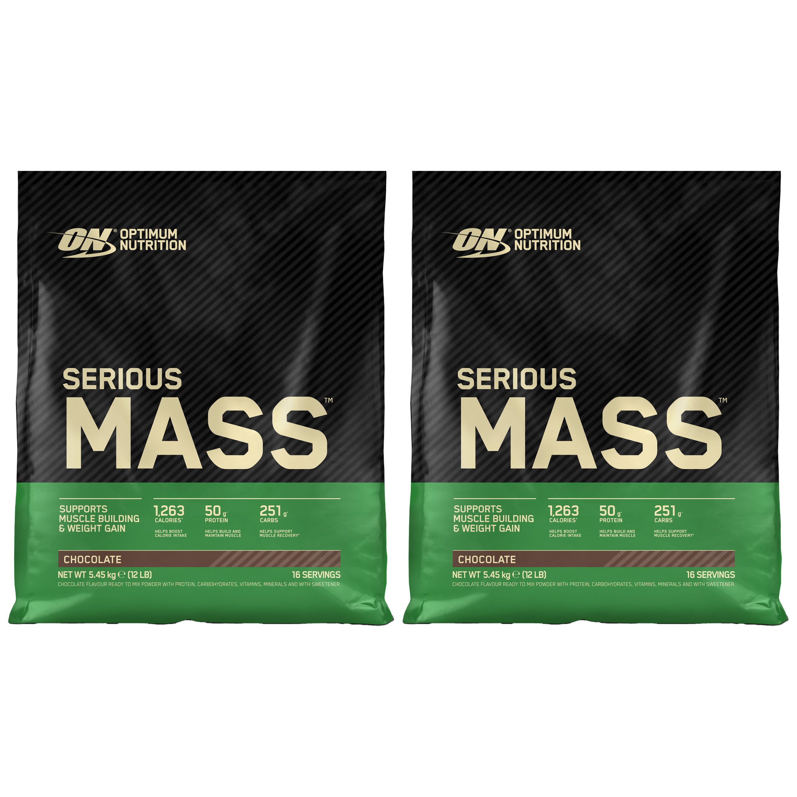 OPTIMUM NUTRITION Serious Mass - 2x 5450g