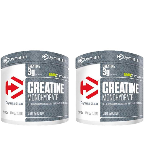 DYMATIZE Creatine Monohydrate NEW - 2x 500g