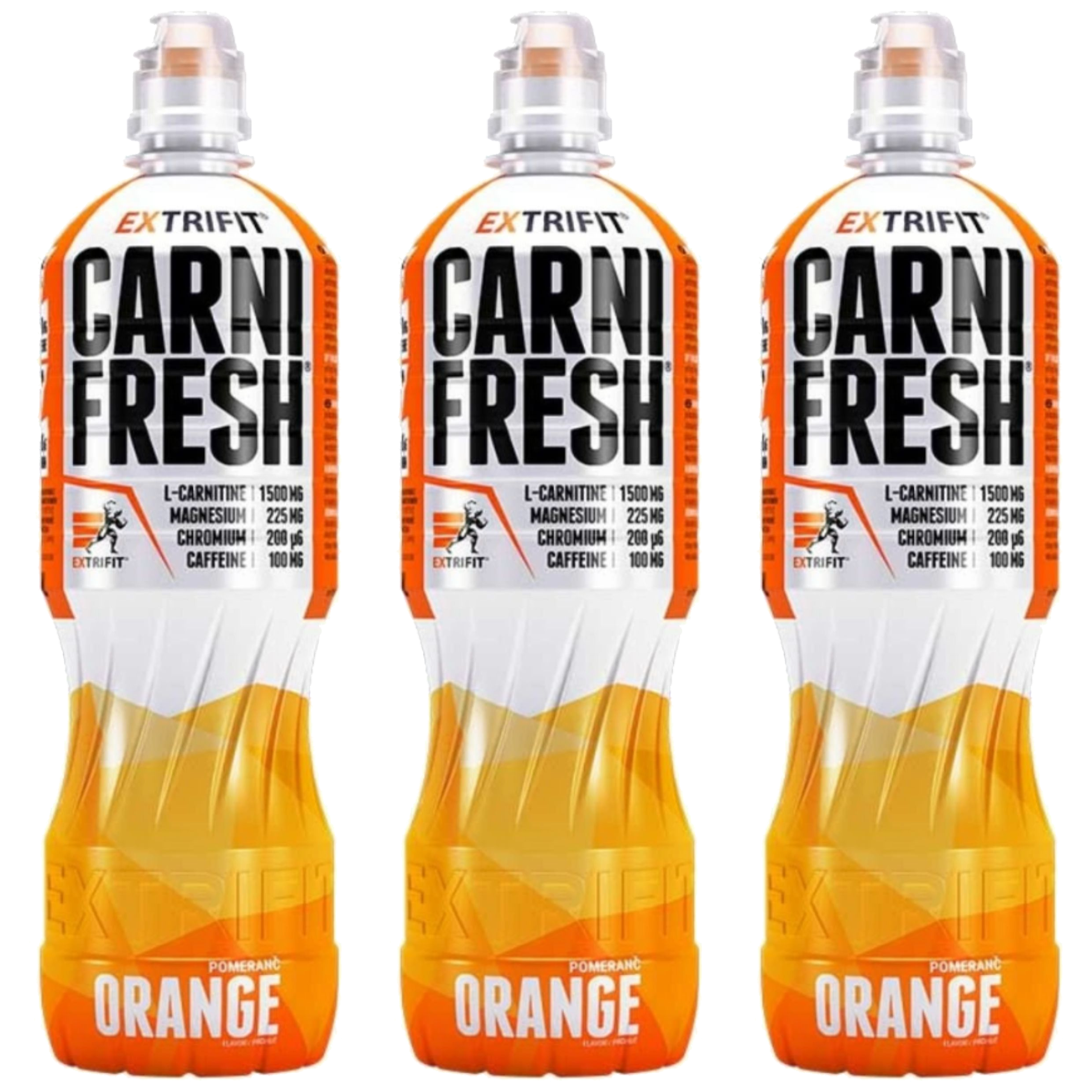 EXTRIFIT - CarniFresh - 3x 850ml - Orange