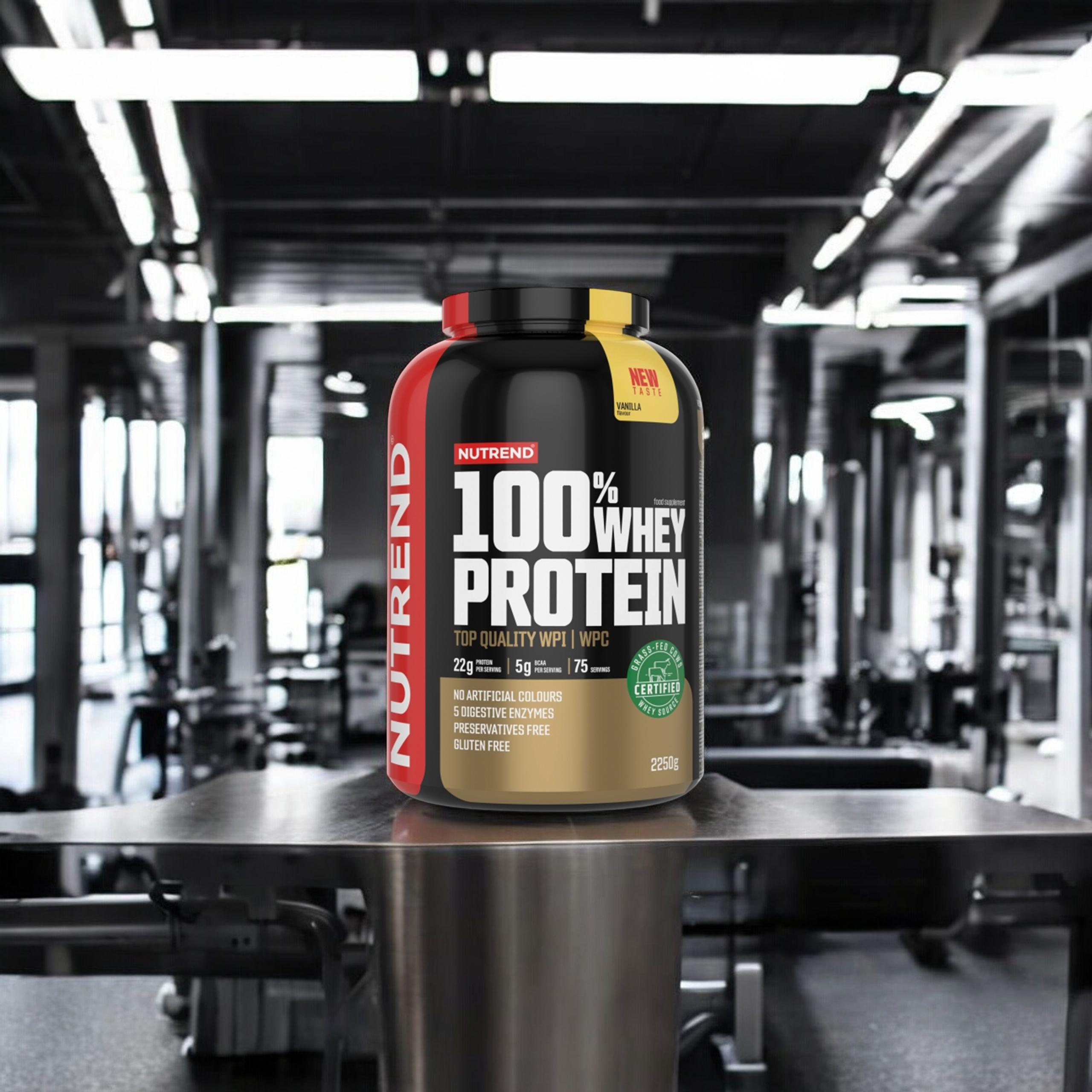 NUTREND 100% Whey Protein - 3x 2250g
