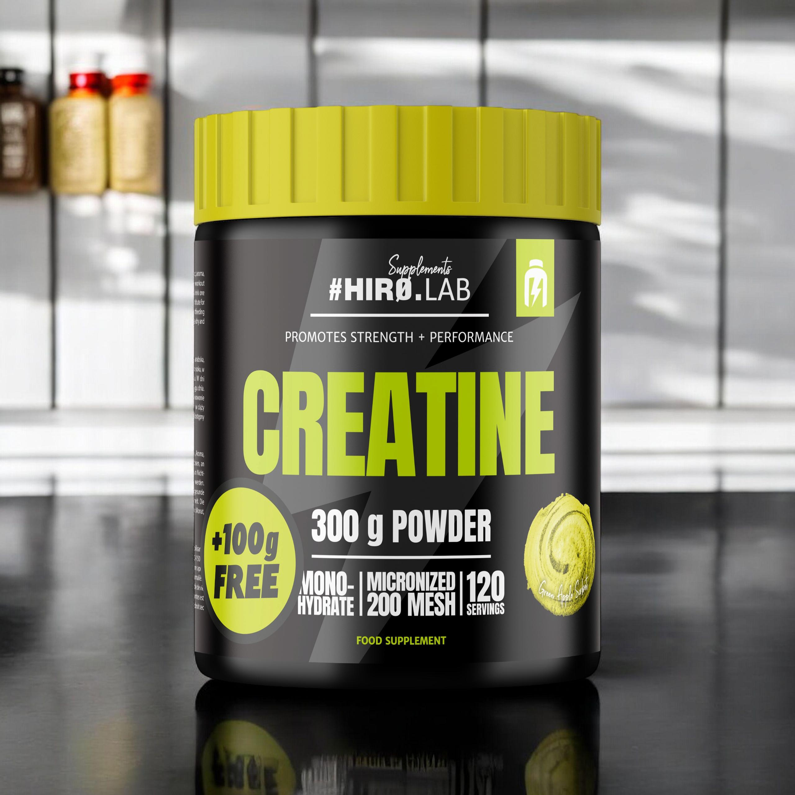 HIRO.LAB Creatine - 300g + 100g FREE