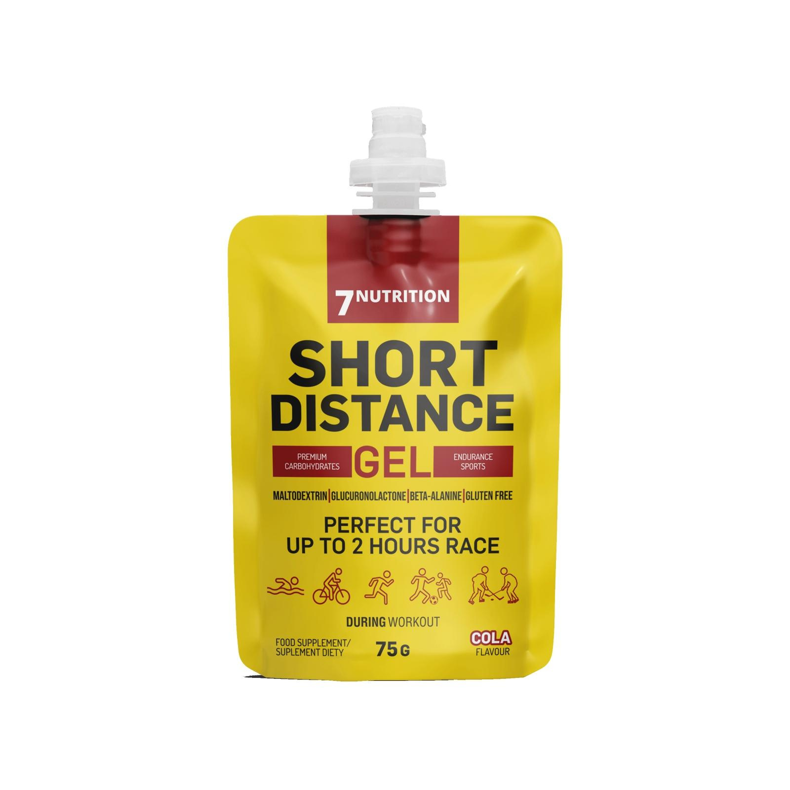 7 NUTRITION - Short Distance Gel - 3x 75g - Cola