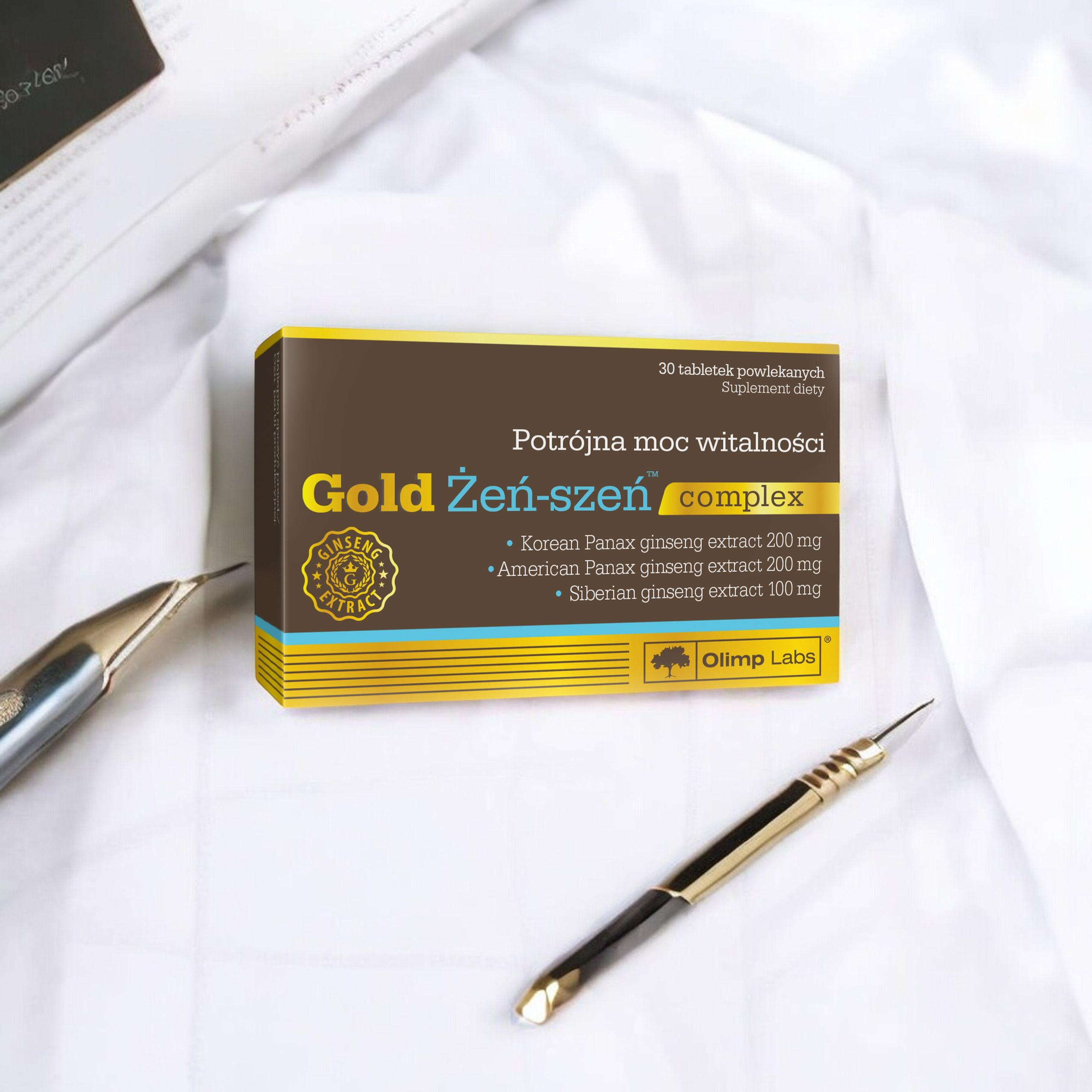OLIMP Gold Żeń-Szeń Complex - 2x 30tabs