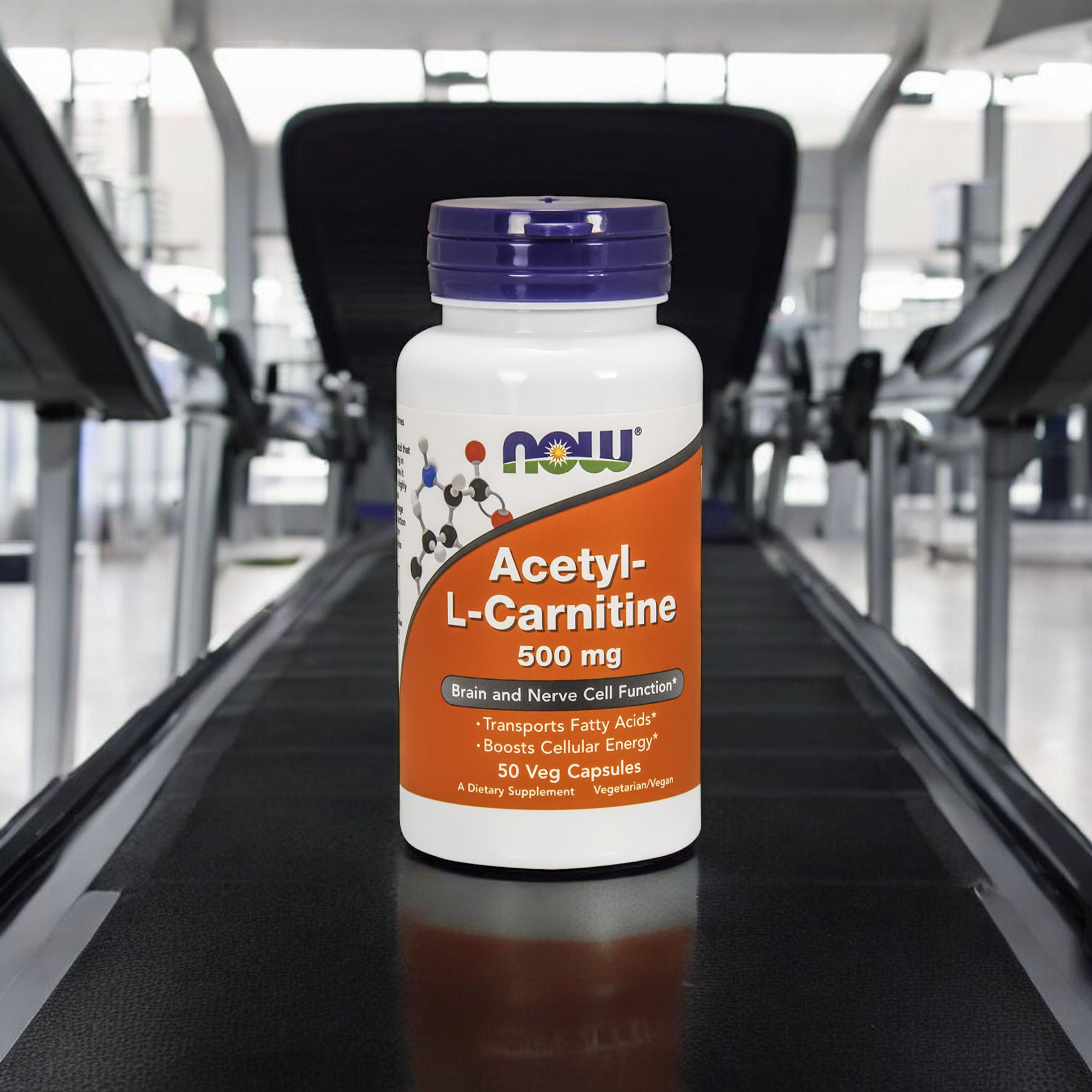 NOW Acetyl L-Carnitine 500mg - 3x 50vegcaps