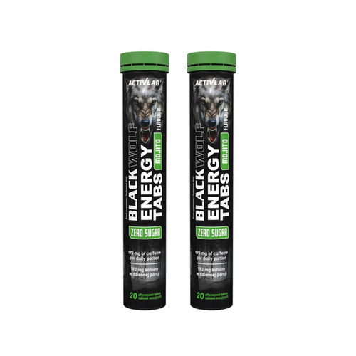 ACTIVLAB -  Black Wolf Energy Tabs - 2x 20tabs