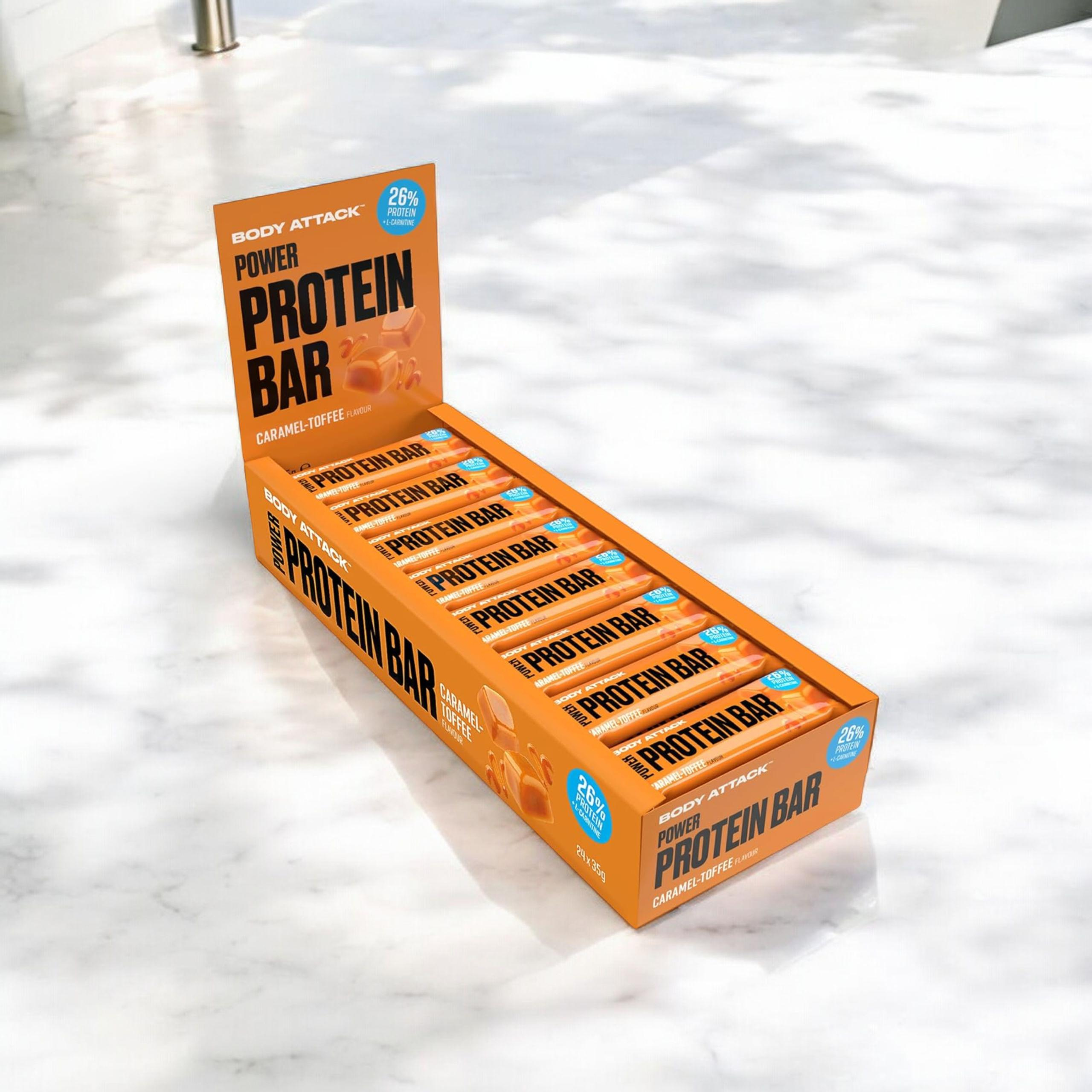 BODY ATTACK - Baton Power Protein Bar - 24x 2x 35g