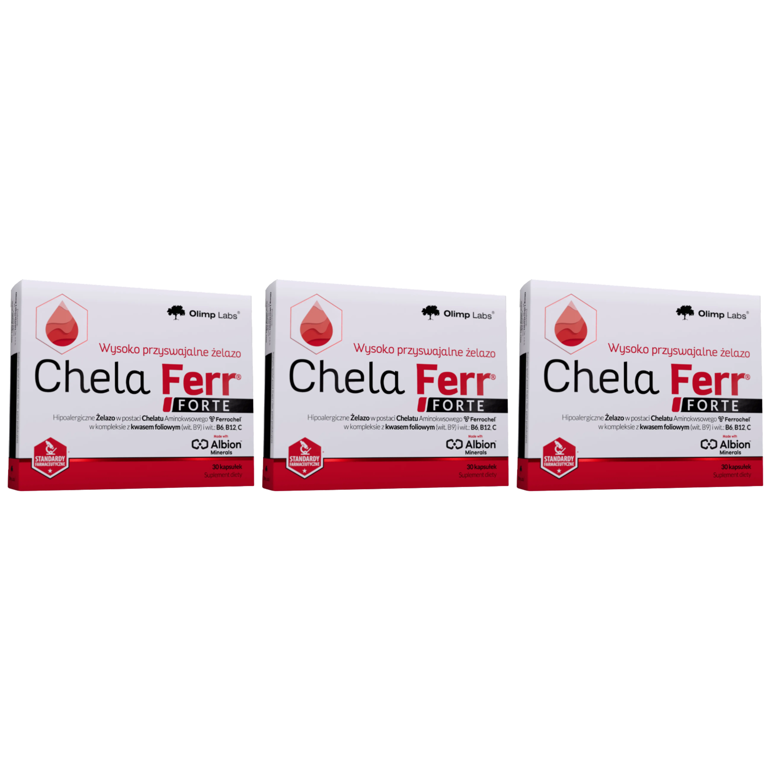 OLIMP Chela-Ferr Forte - 3x 30caps