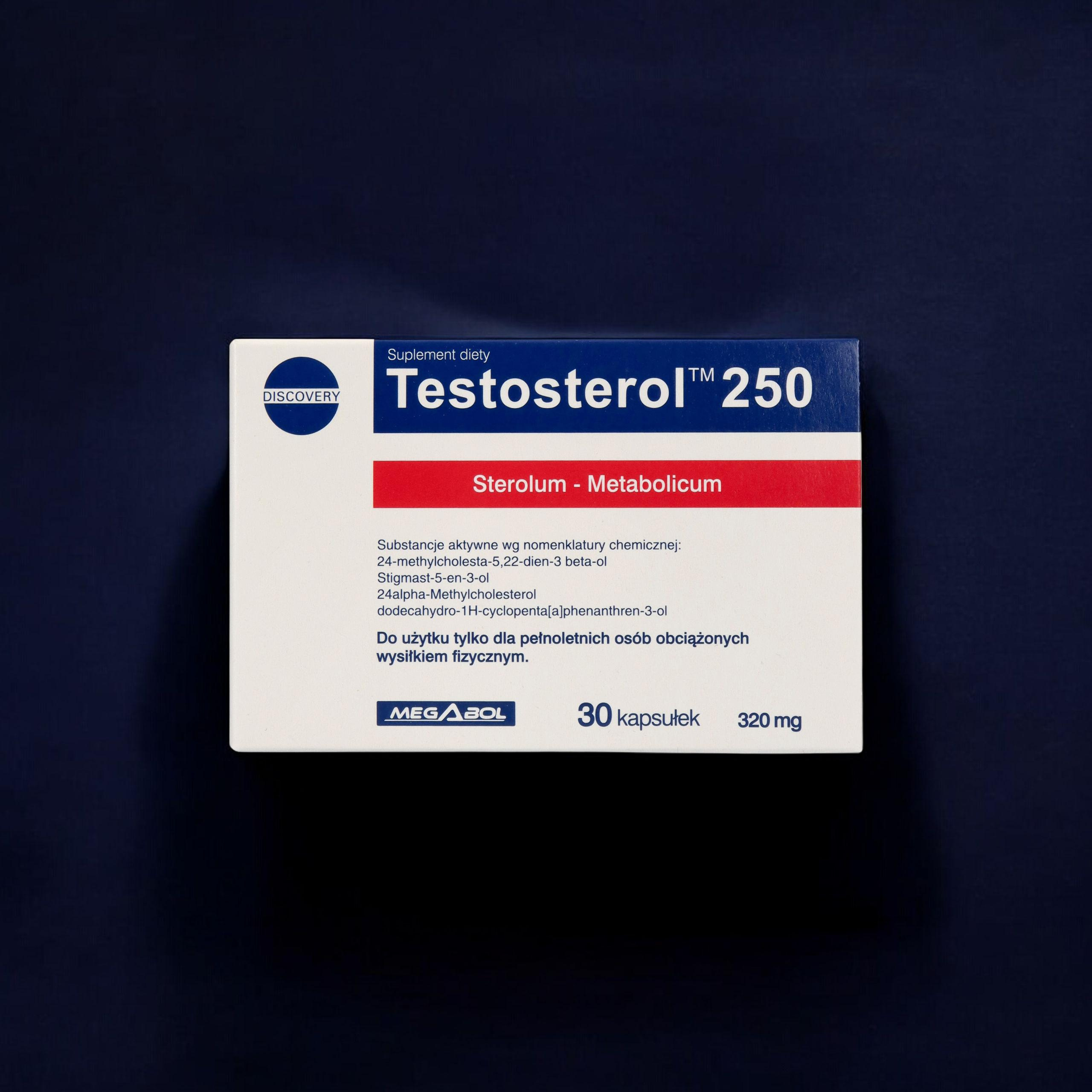 MEGABOL Testosterol 250 - 3x 30caps