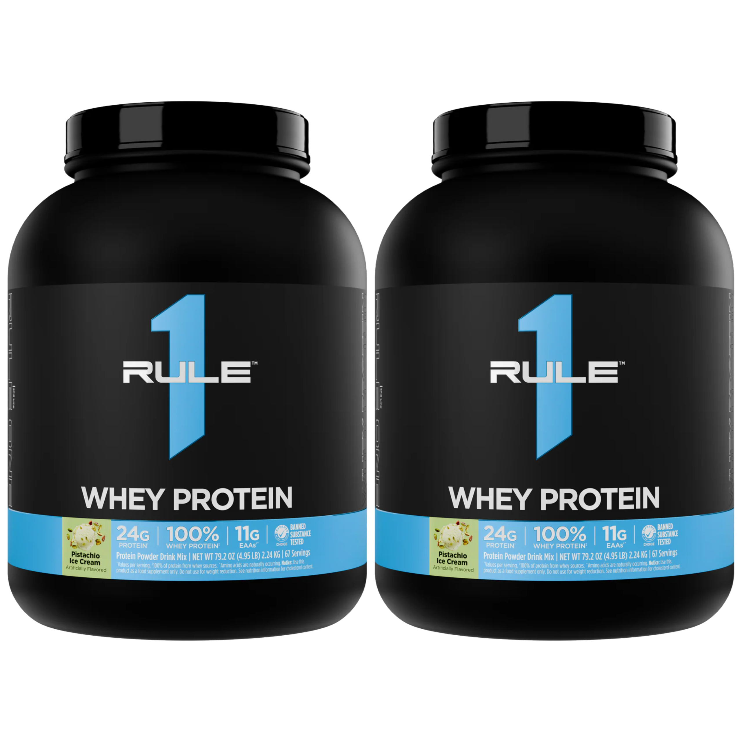 RULE1 - R1 Whey Protein - 2x 2240g