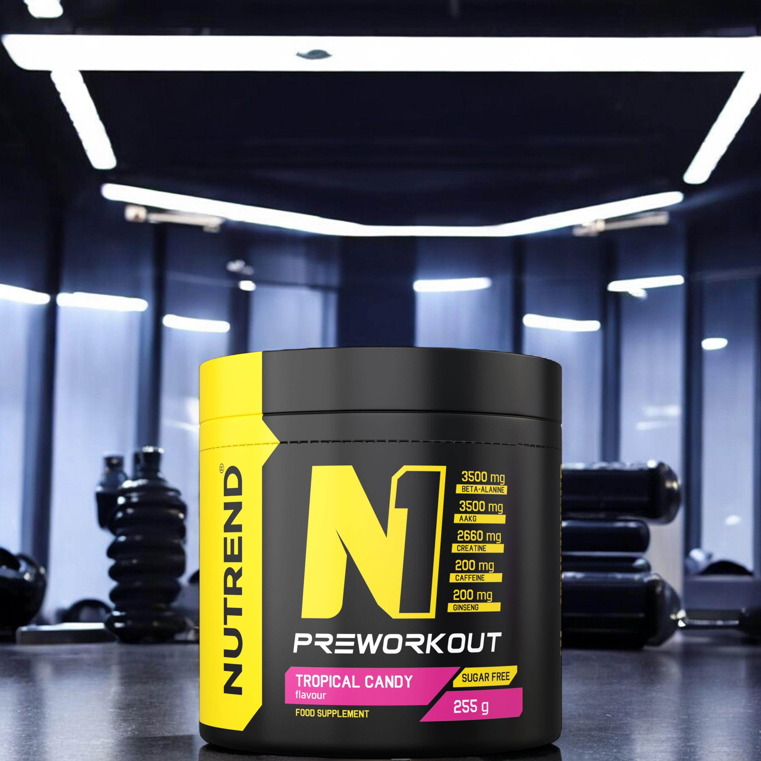 NUTREND N1 Pre Workout - 3x 255g