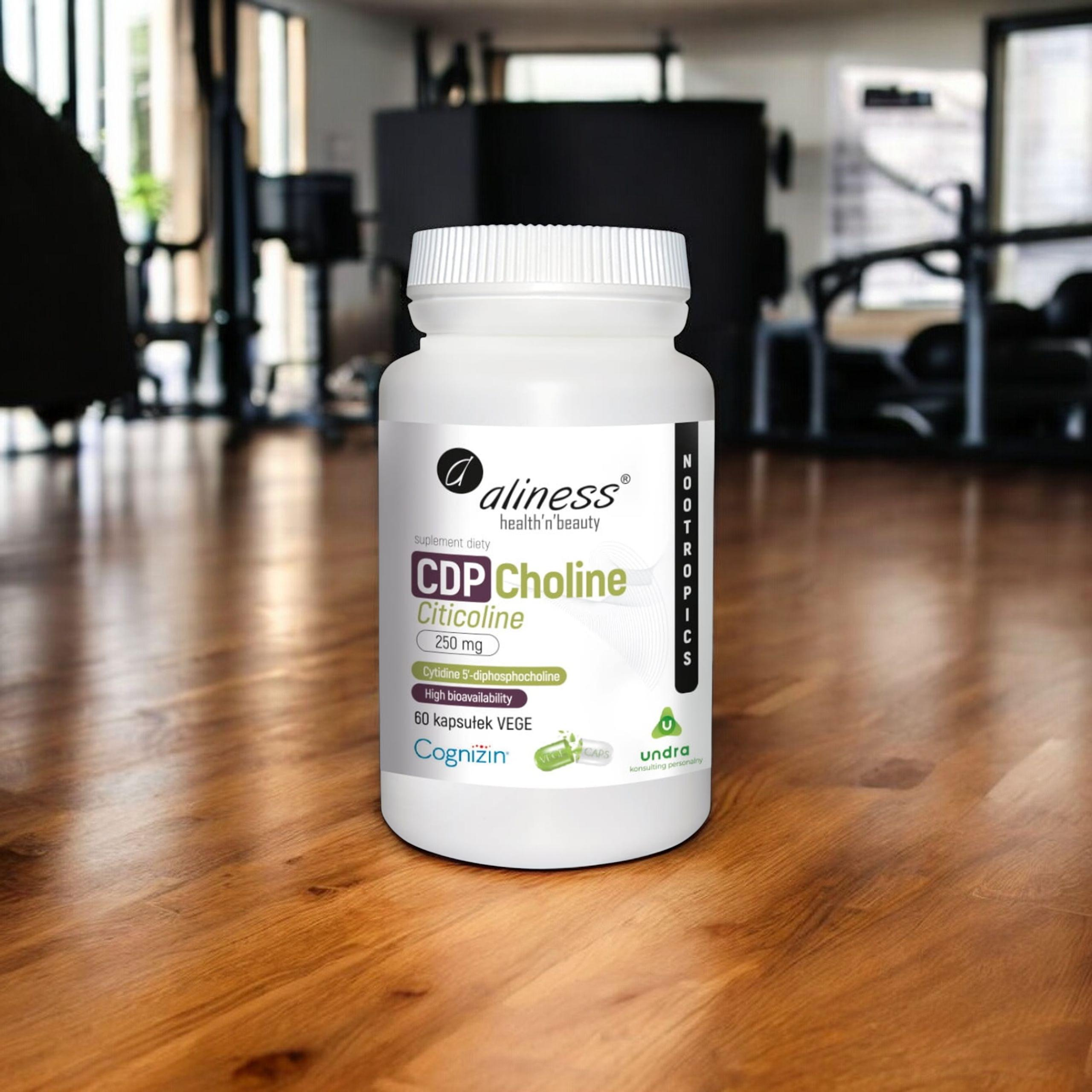 Aliness CDP Choline 250mg - 2x 60vcaps.