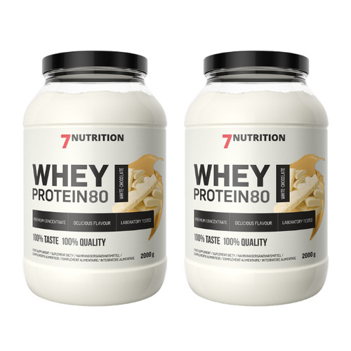 7 NUTRITION Whey Protein 80 - 2x 2000g