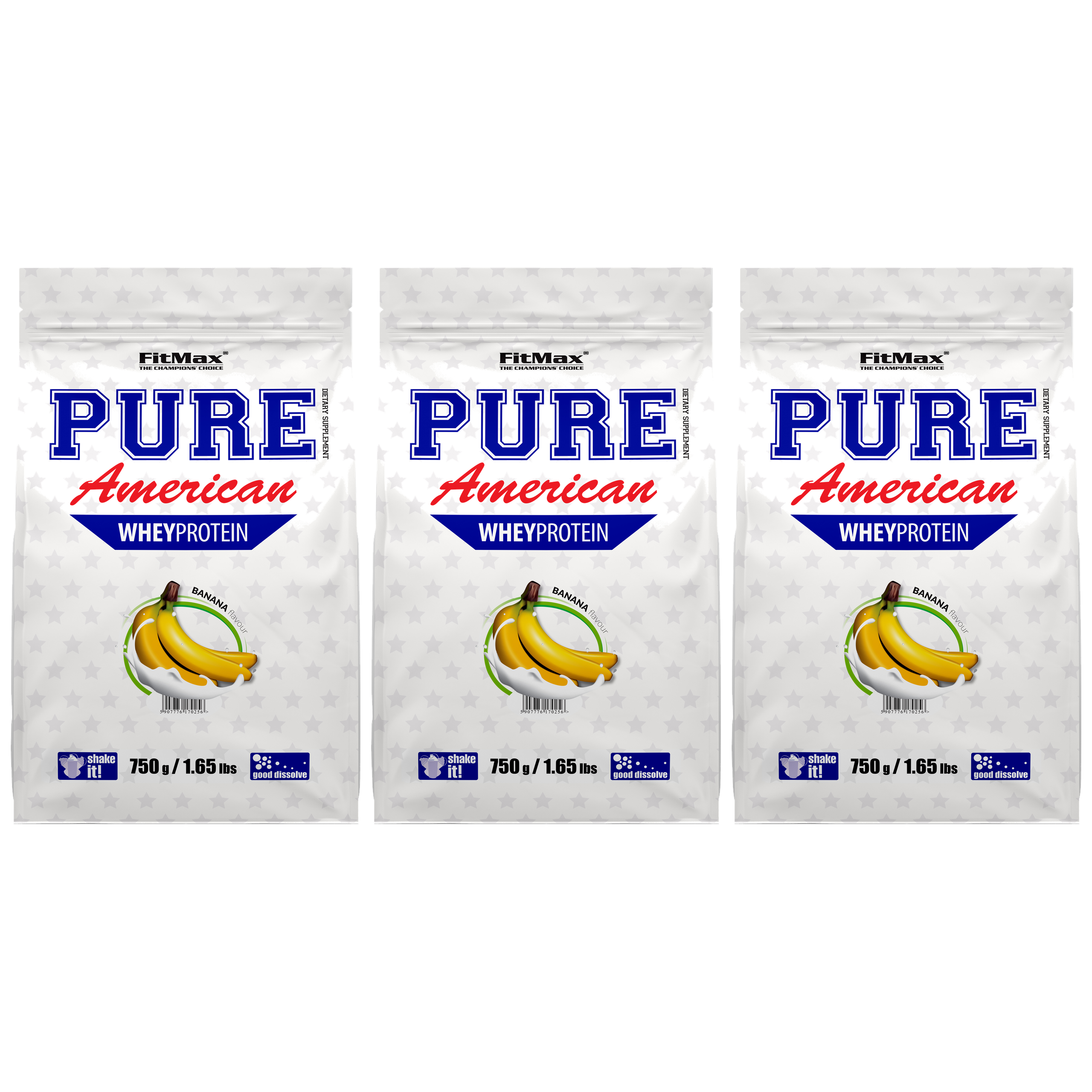 FITMAX Pure American - 3x 750g
