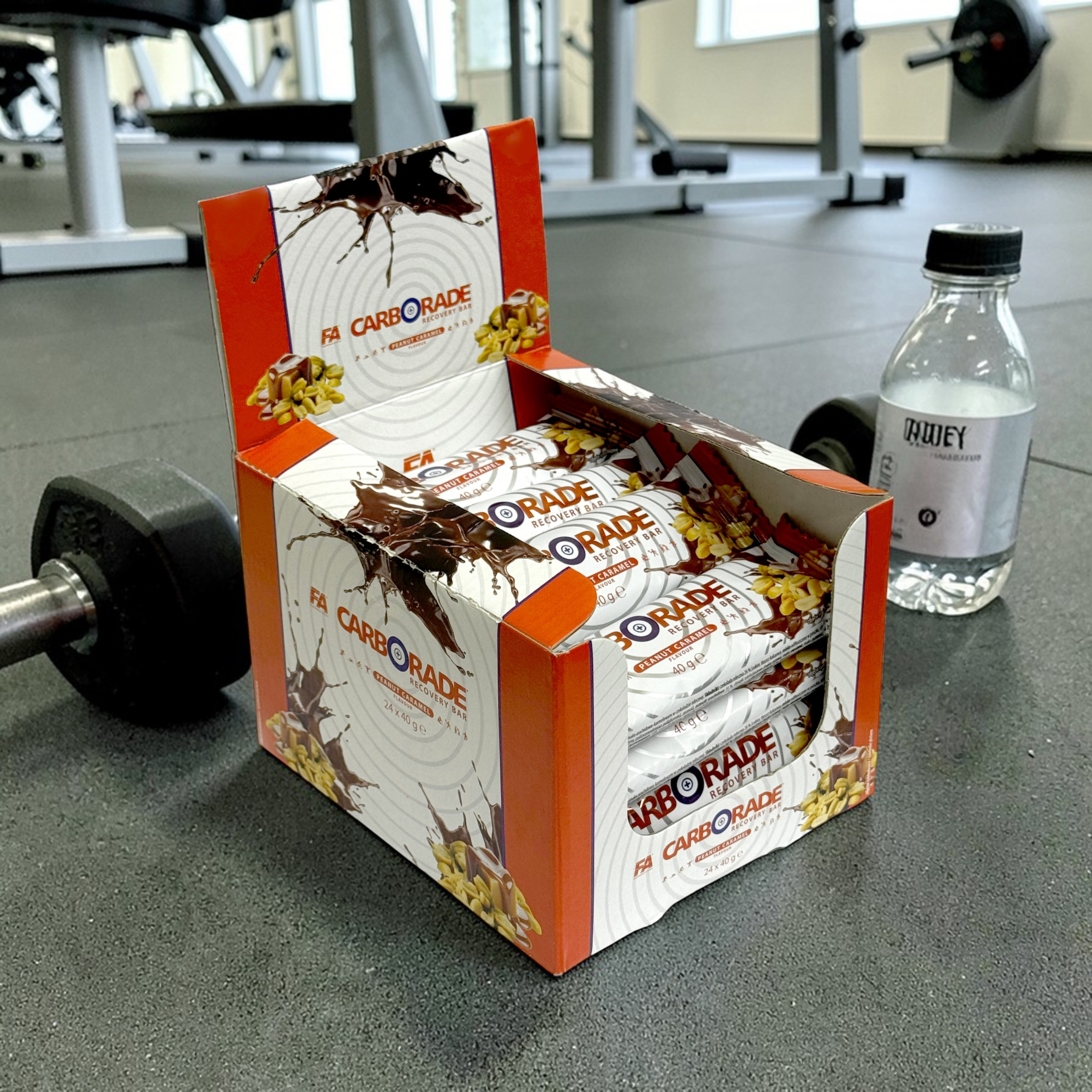 FITNESS AUTHORITY - Carborade Recovery Bar - 24x 2x 40g