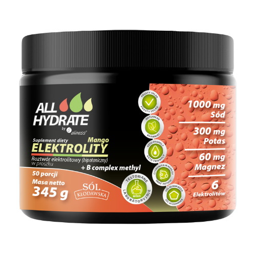 ALINESS - ALL Hydrate Elektolity + B Complex Methyl -3 x 345g