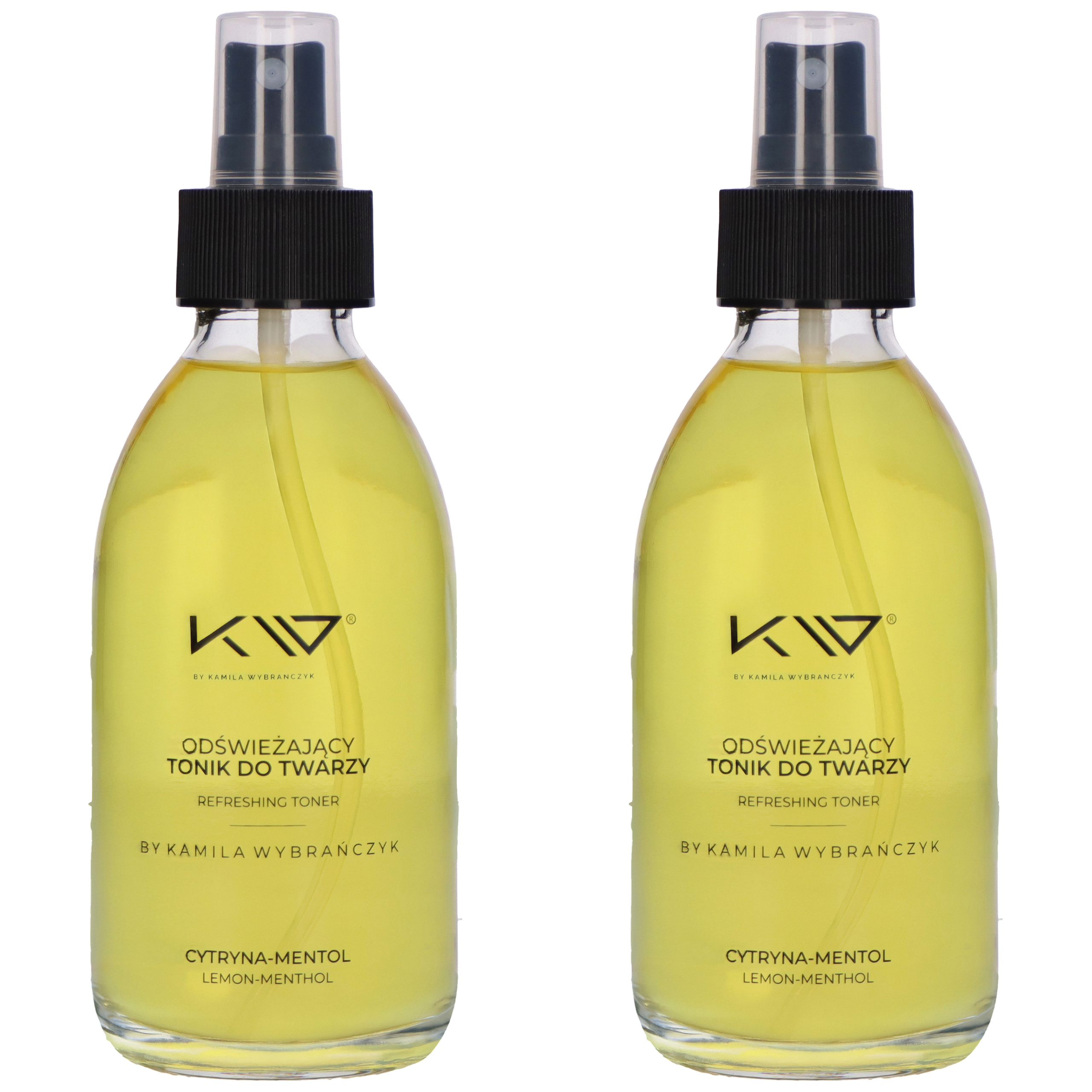 KAMILA WYBRAŃCZYK - Odświeżający Tonik do Twarzy - 2x 200ml 