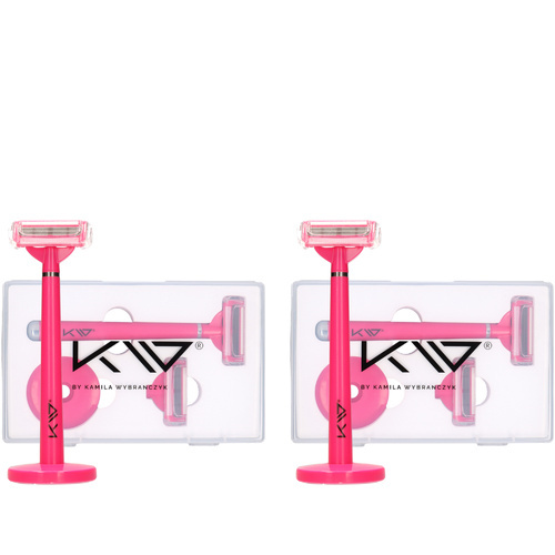 KAMILA WYBRAŃCZYK - 2x Maszynka do golenia + 2 Wkłady Smooth Shaving Women