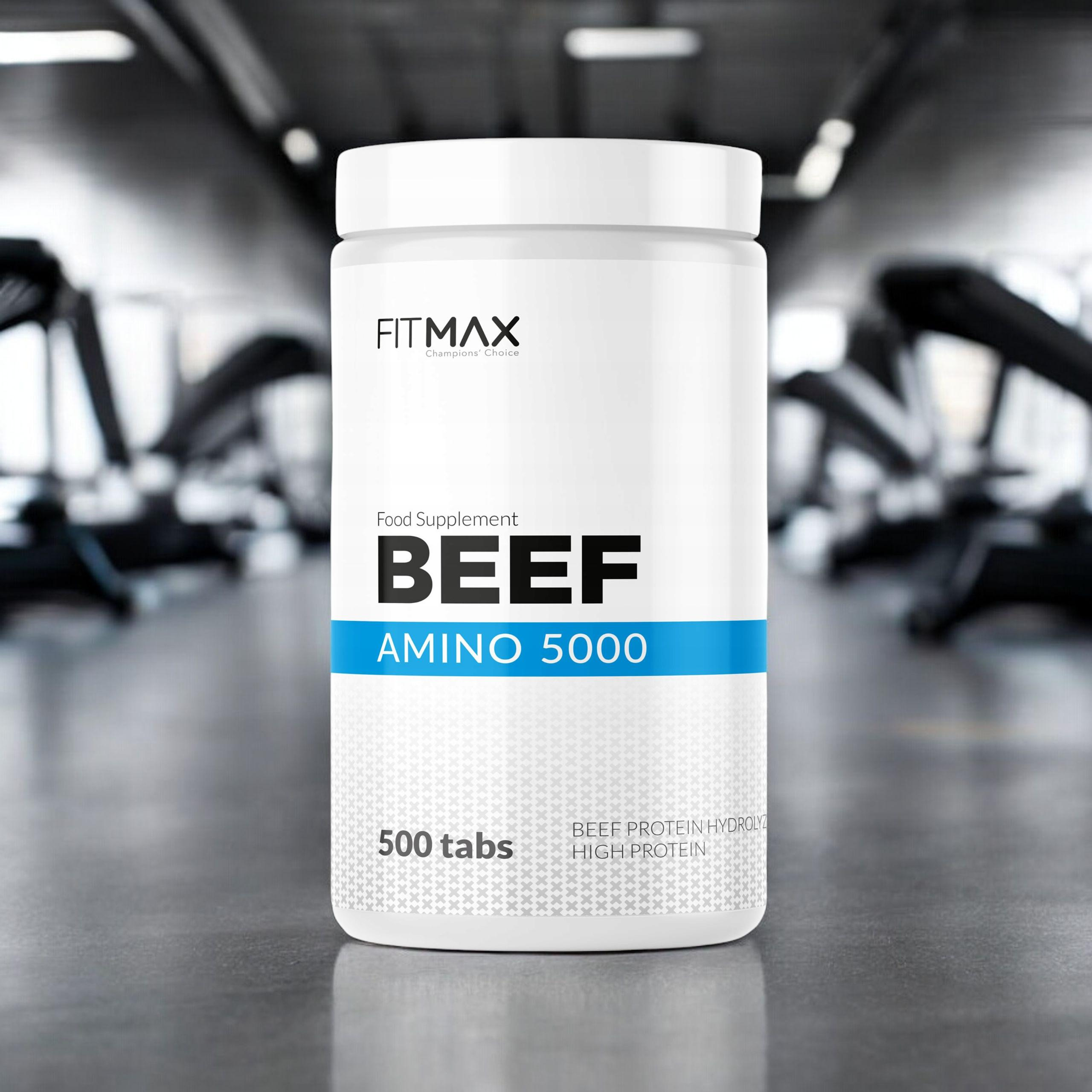 FITMAX Beef Amino 5000 - 3x 500tabs