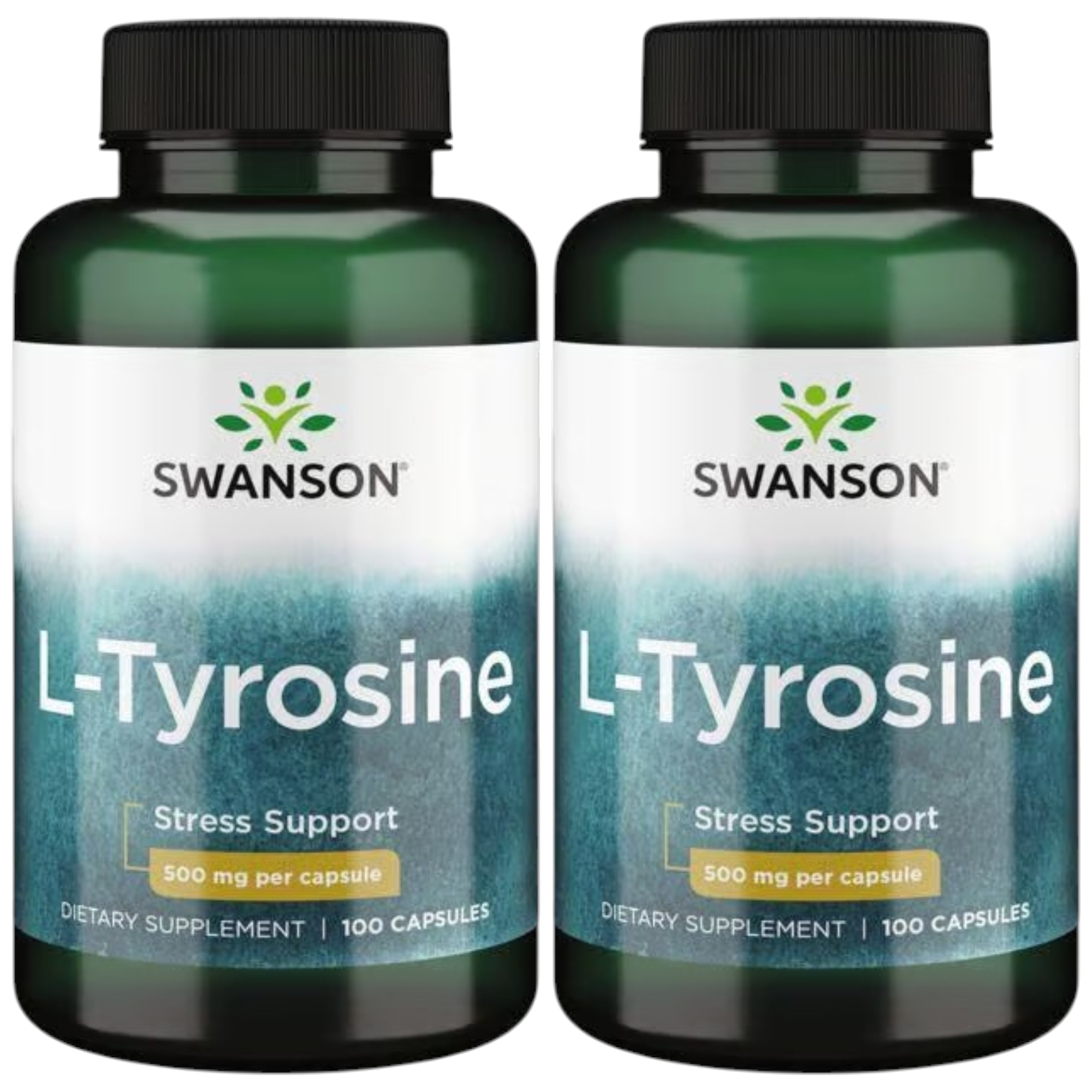 SWANSON L-Tyrosine 500mg - 2x 100caps