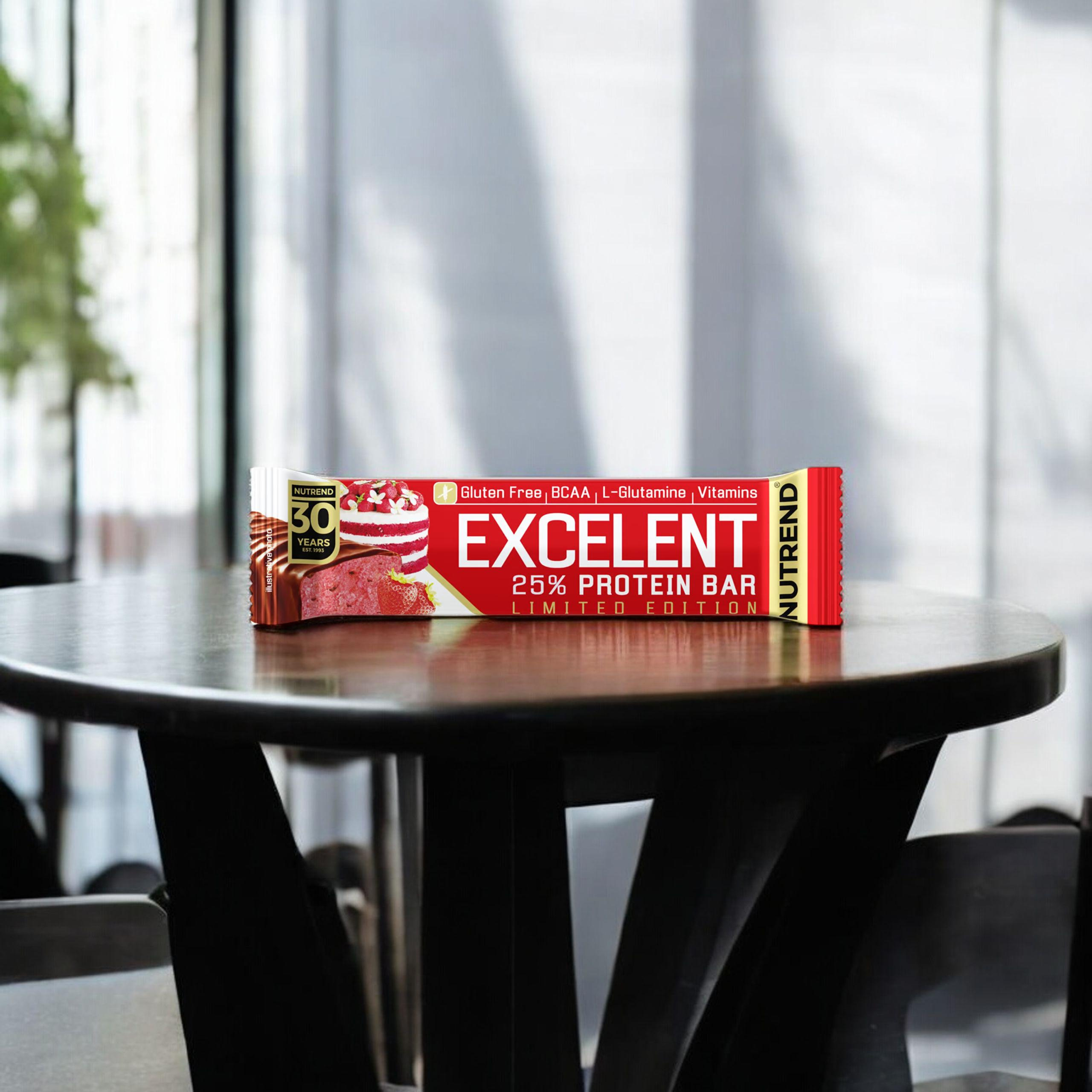 NUTREND Excelent Protein Bar - 2x 85g - Baton Białkowy
