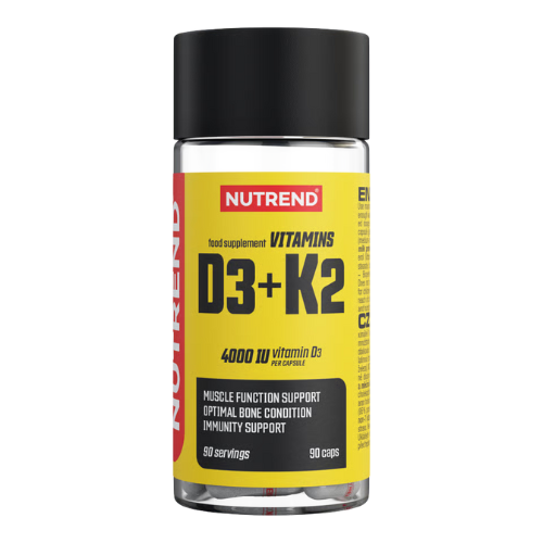 NUTREND Vitamins D3 + K2 4000 IU - 90 caps.