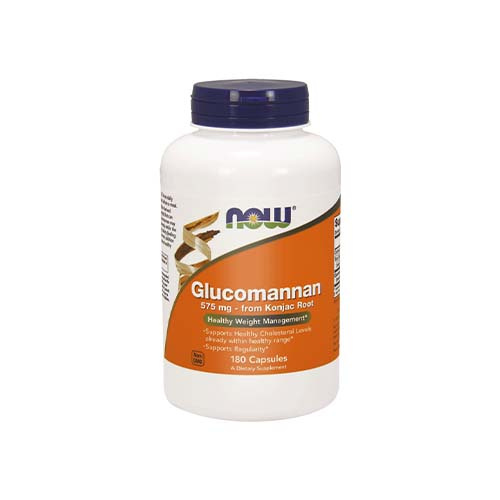 NOW Glucomannan 575mg - 180vcaps.