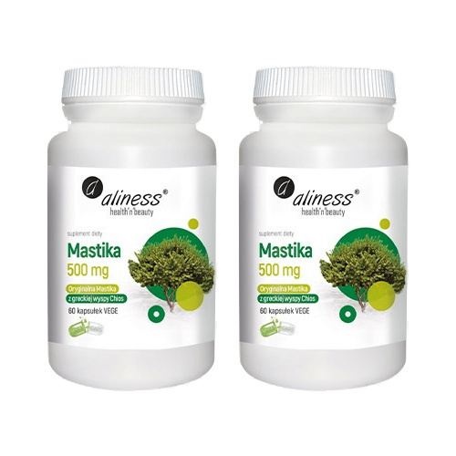 Aliness Mastika 500mg - 2x 60vcaps.