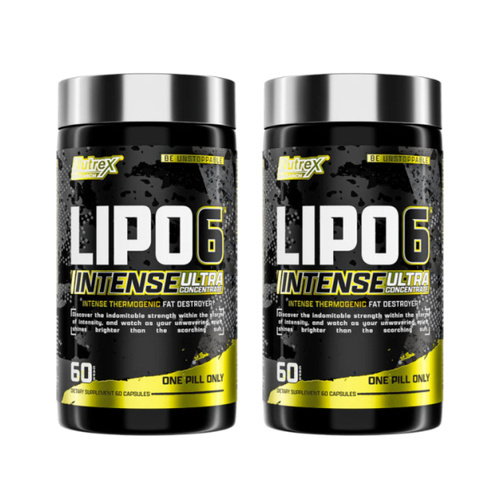 NUTREX Lipo 6 Black UC Intense EU - 2x 60caps