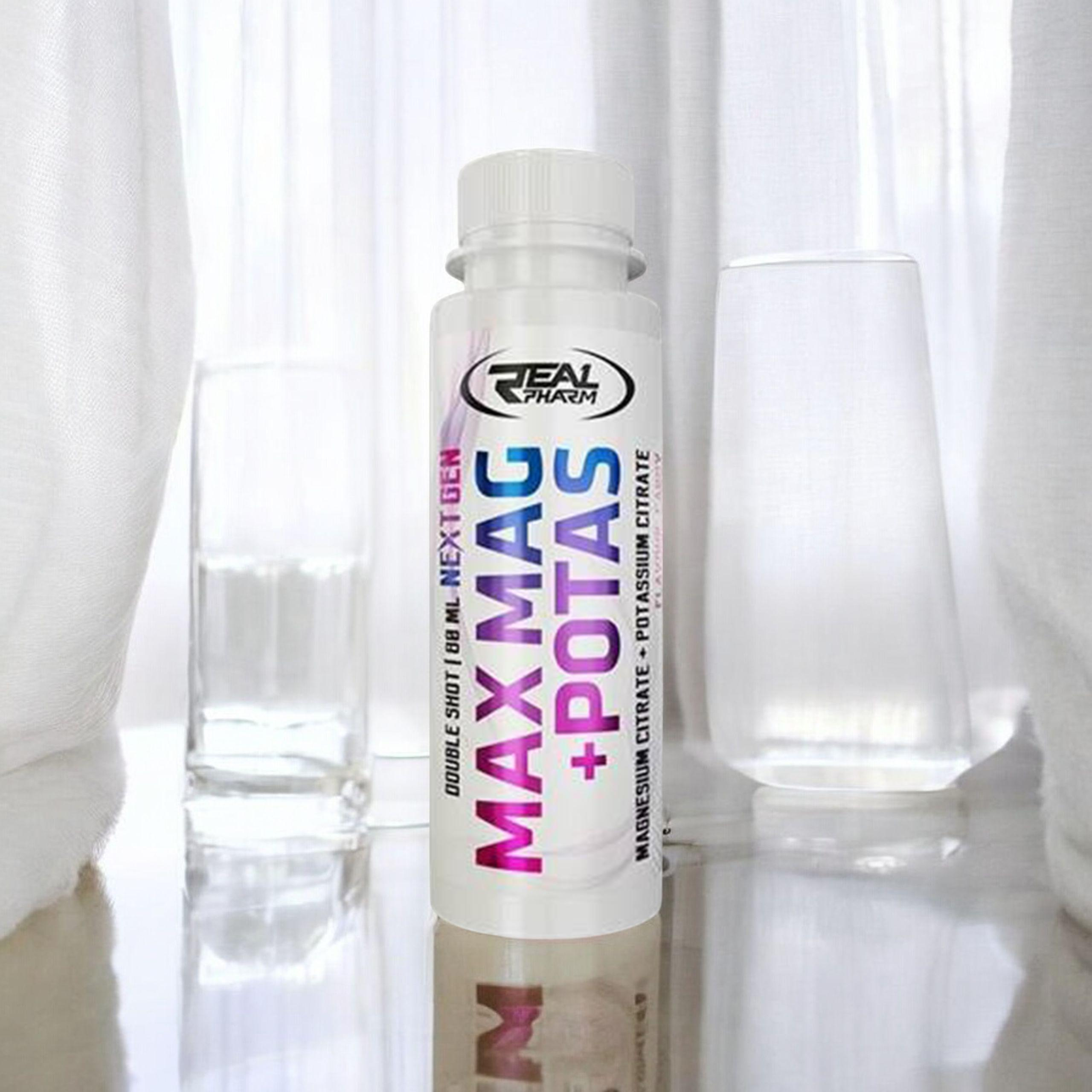 REAL PHARM - Max Mag + Potas - 2x 80ml - Candy