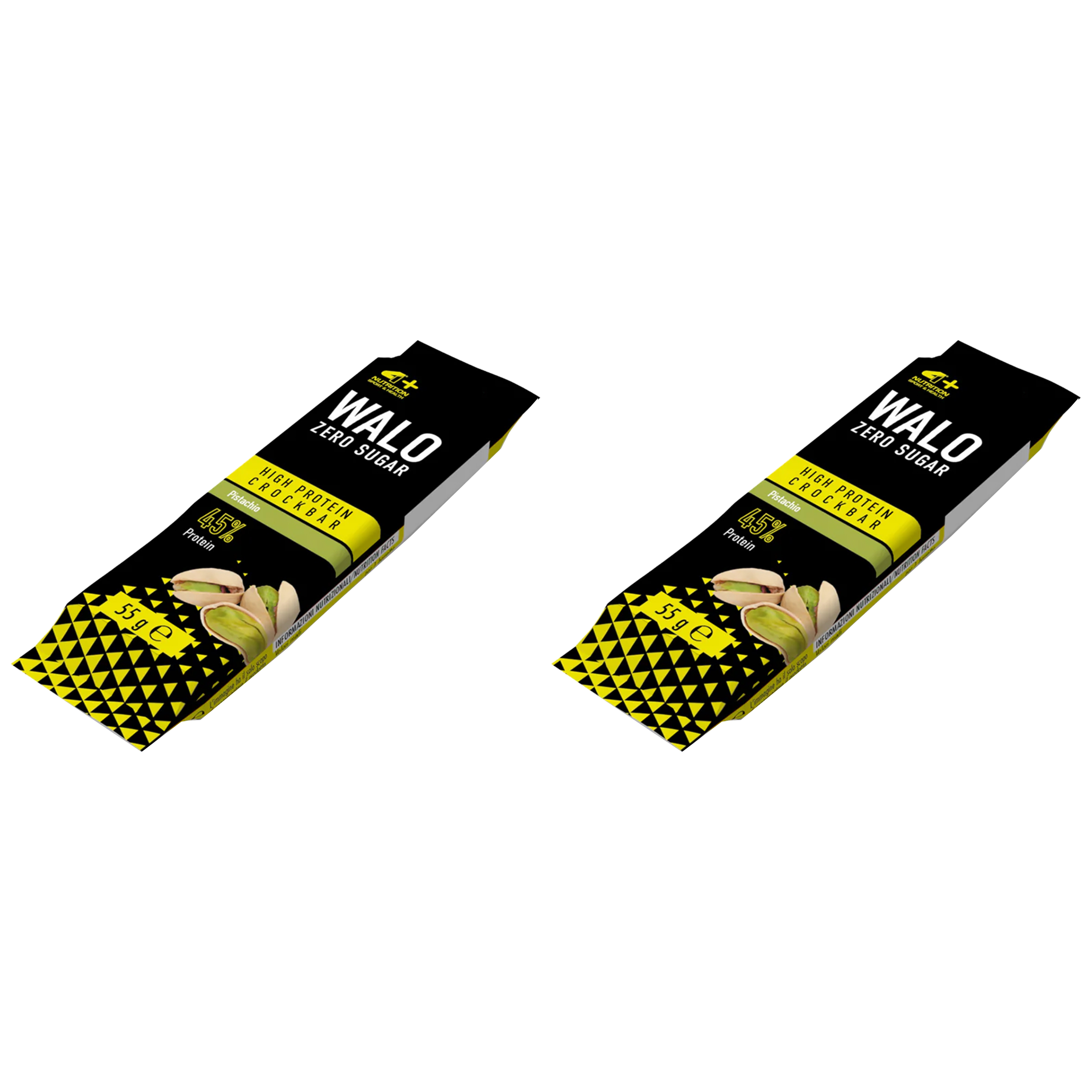 4+ NUTRITION Walo Zero Sugar High Protein CrockBar - 2x 55g