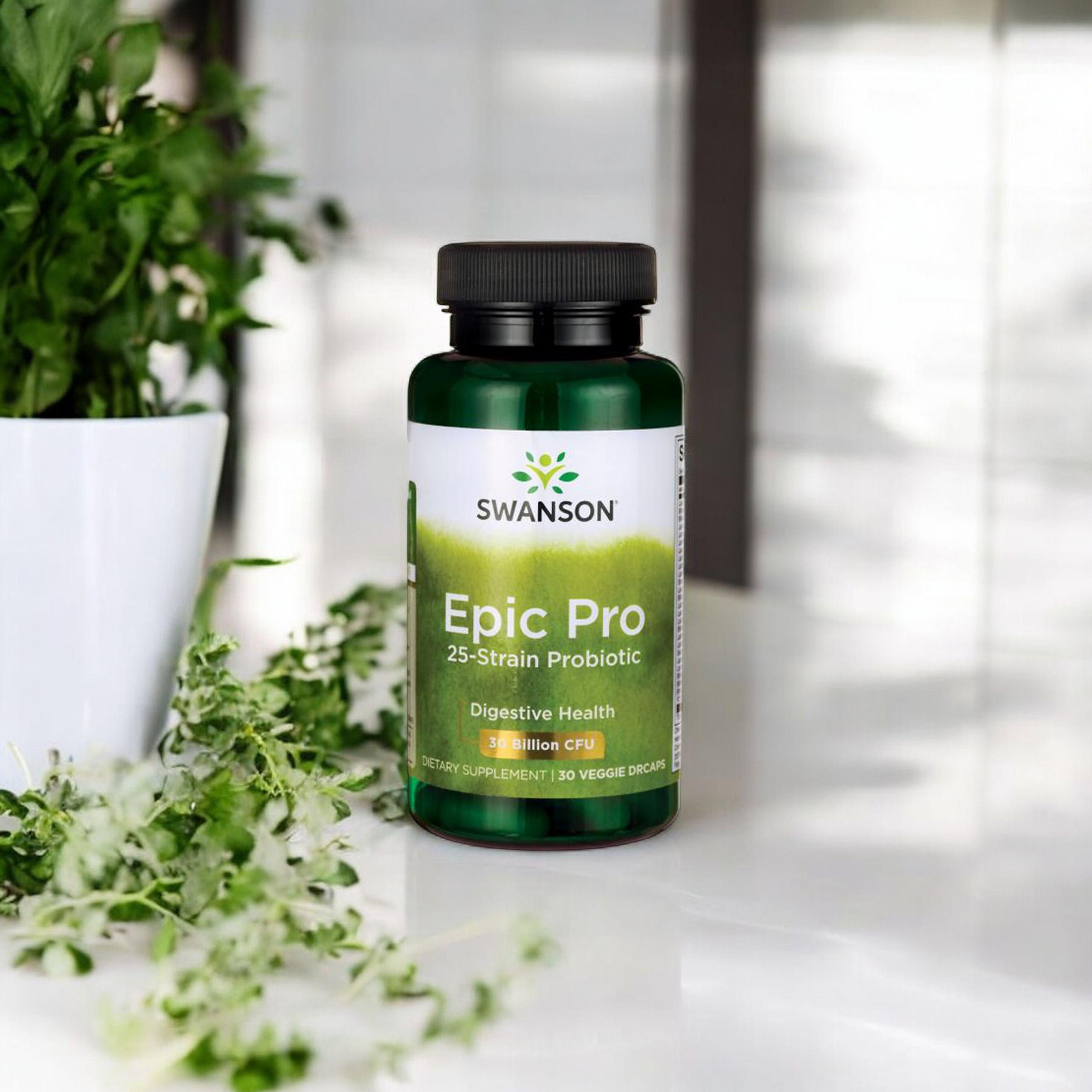 SWANSON Epic Pro 25-Strain Probiotic - 3x 30vcaps