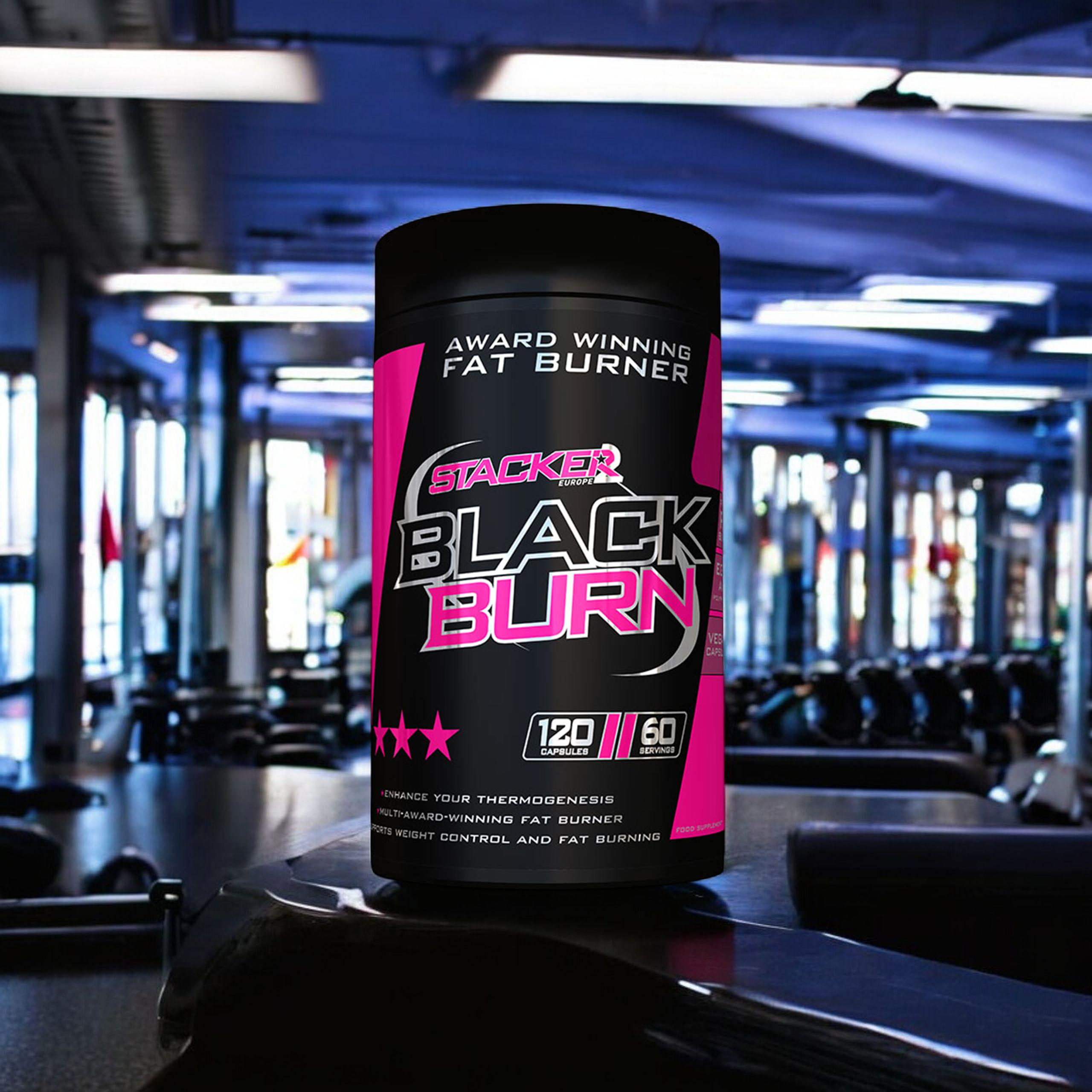 STACKER2 Black Burn - 120caps.