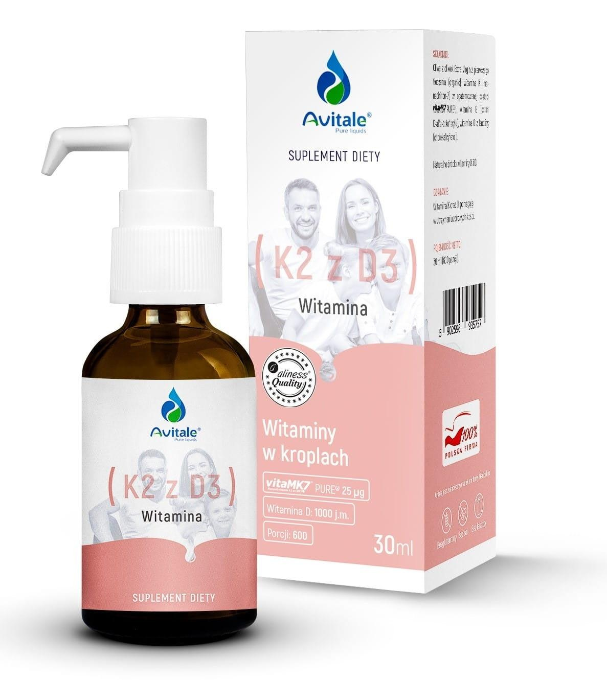 Vitamine K2 avec D3 ALINESS 30ml