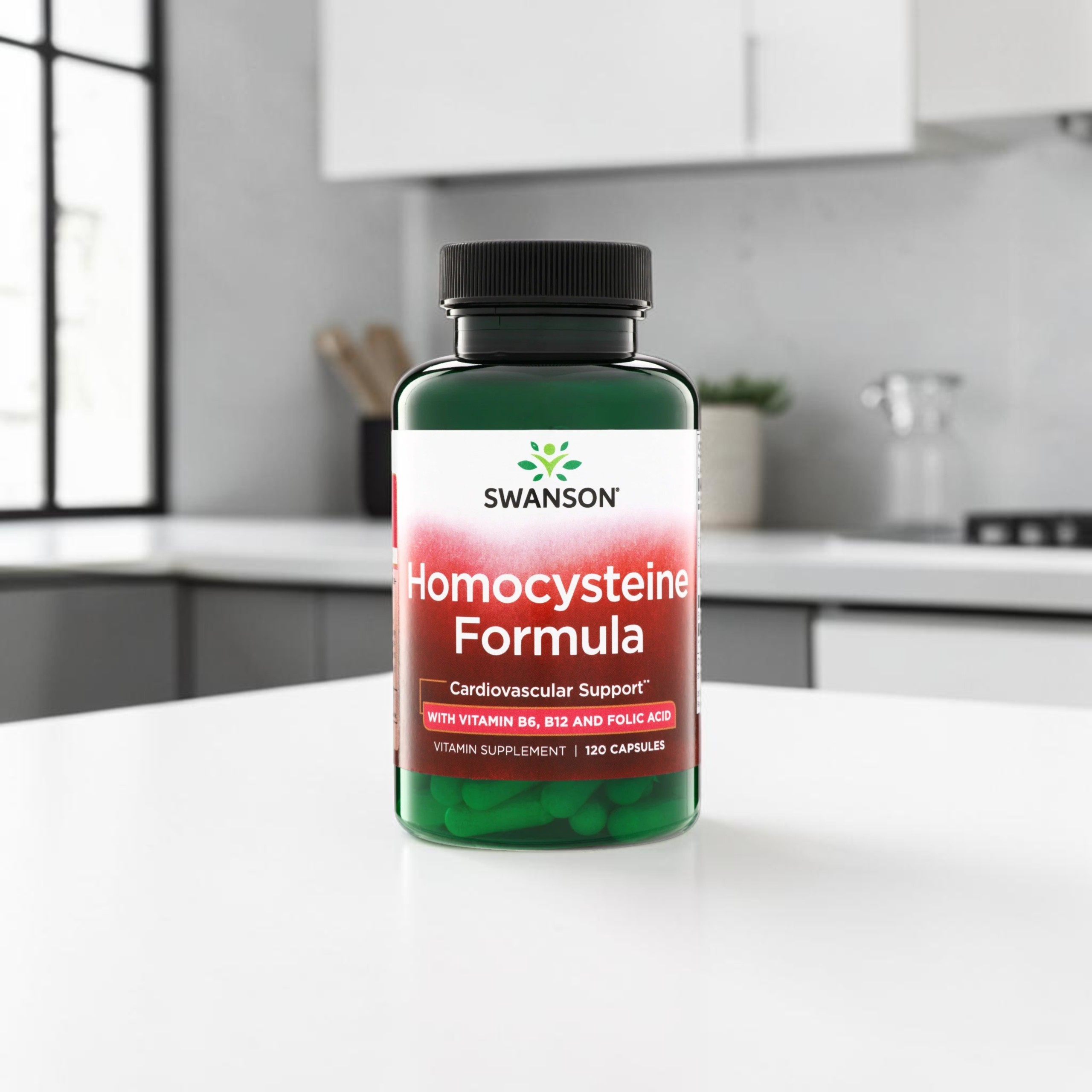 SWANSON Homocysteine Formula - 2x 120caps