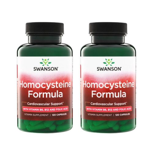 SWANSON Homocysteine Formula - 2x 120caps