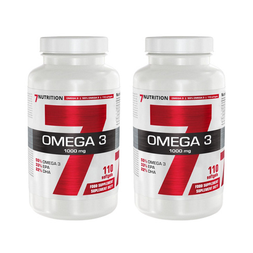 7 NUTRITION - Omega 3 1000mg - 2x 110caps.