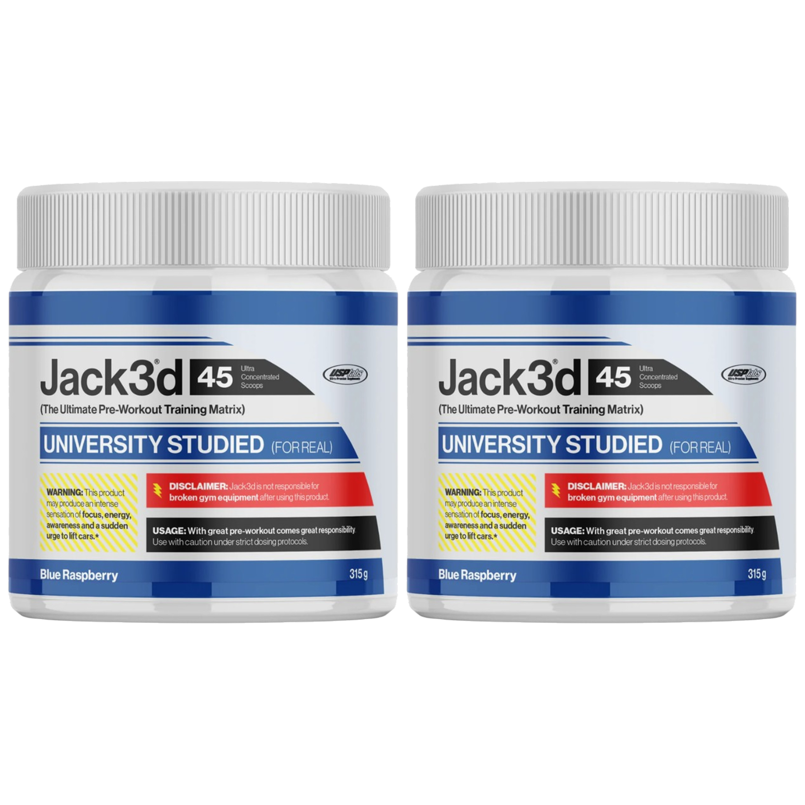 USP LABS - Jack3d Advanced Preworkout - 2x 315g