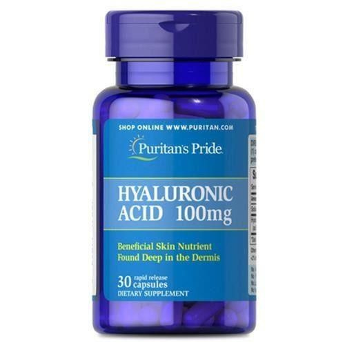 Puritan's Pride Hyaluronic Acid 100mg - 2x 30caps