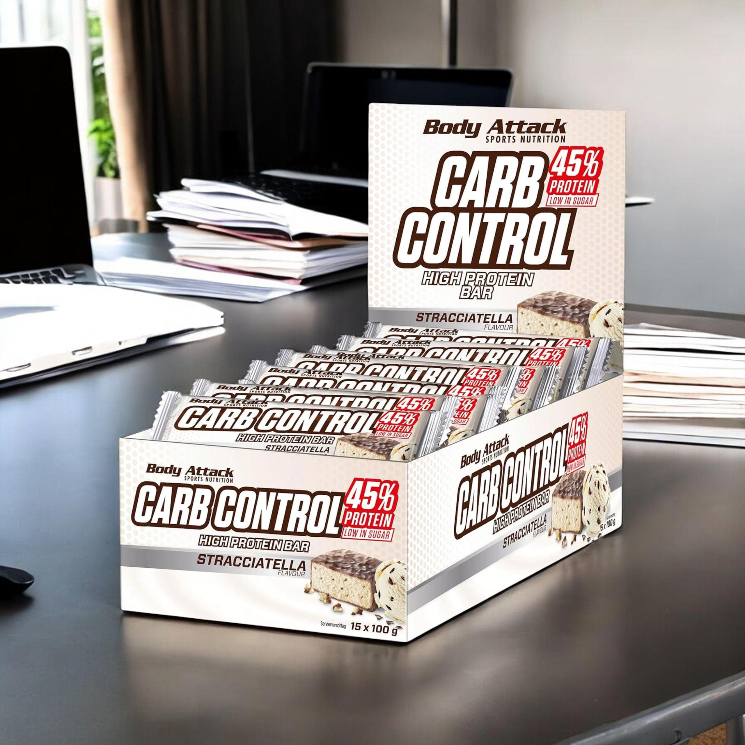 BODY ATTACK - Baton Carb Control - 15x 2x 100g