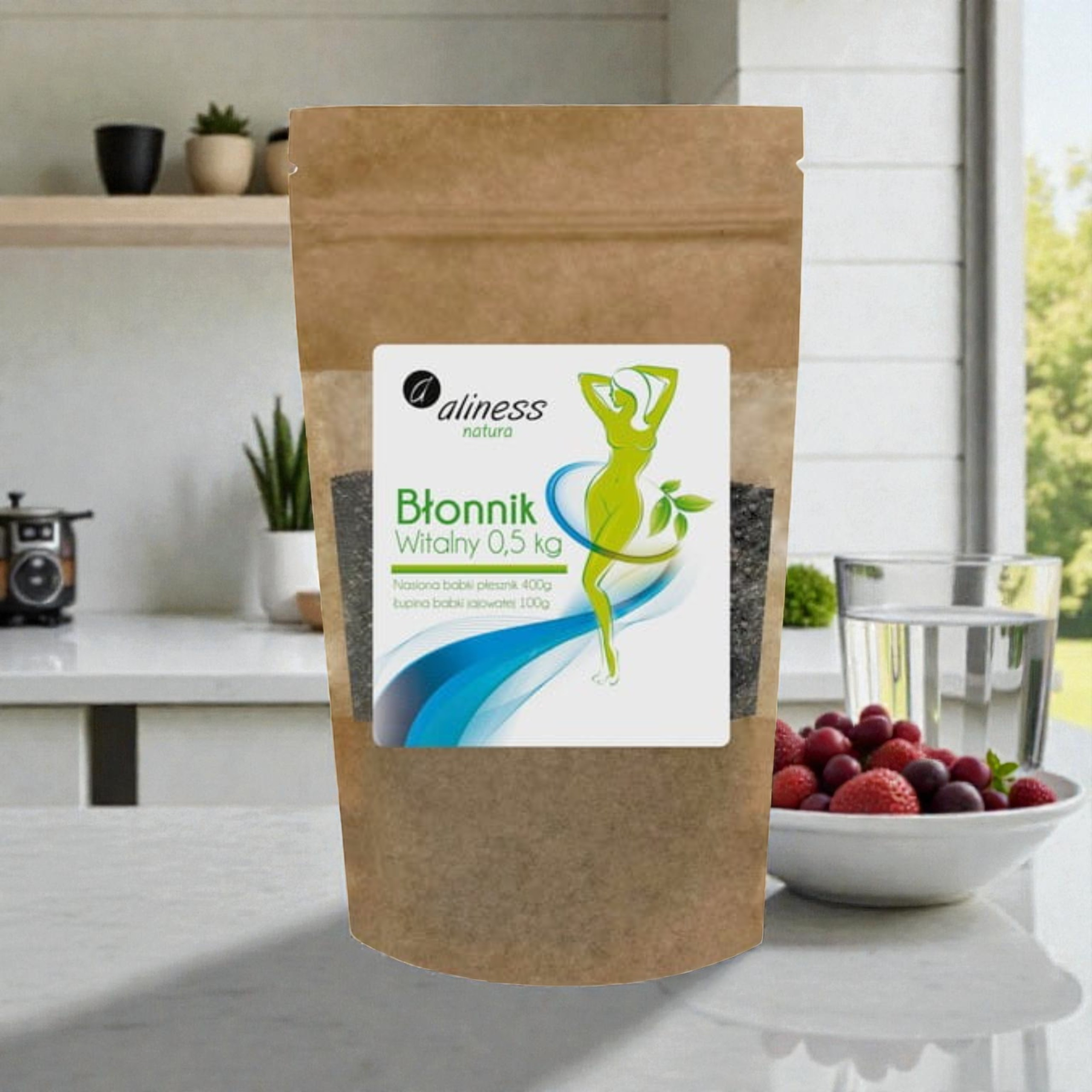 ALINESS - Błonnik Witalny + Acerola - 3x 500g