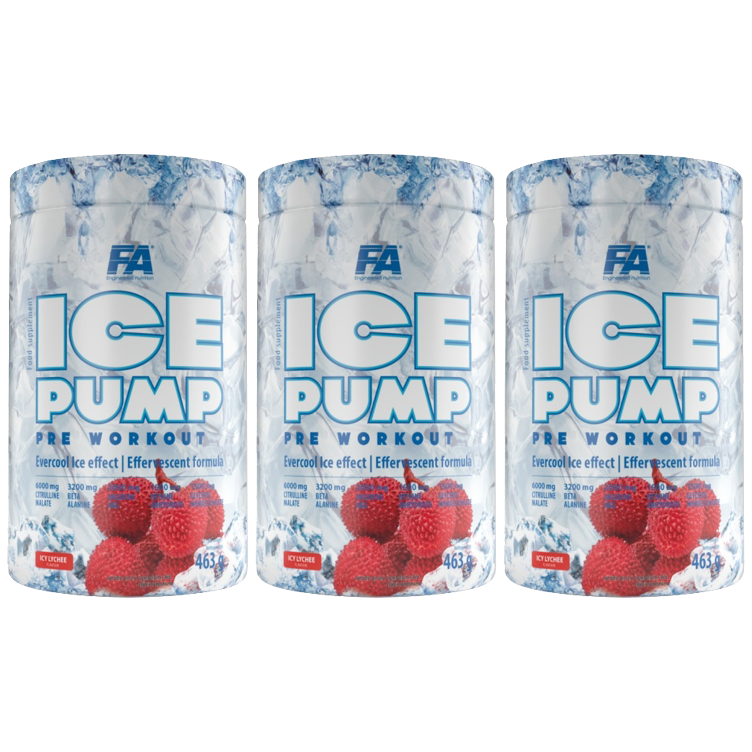 FITNESS AUTHORITY Ice Pump - 3x 463g
