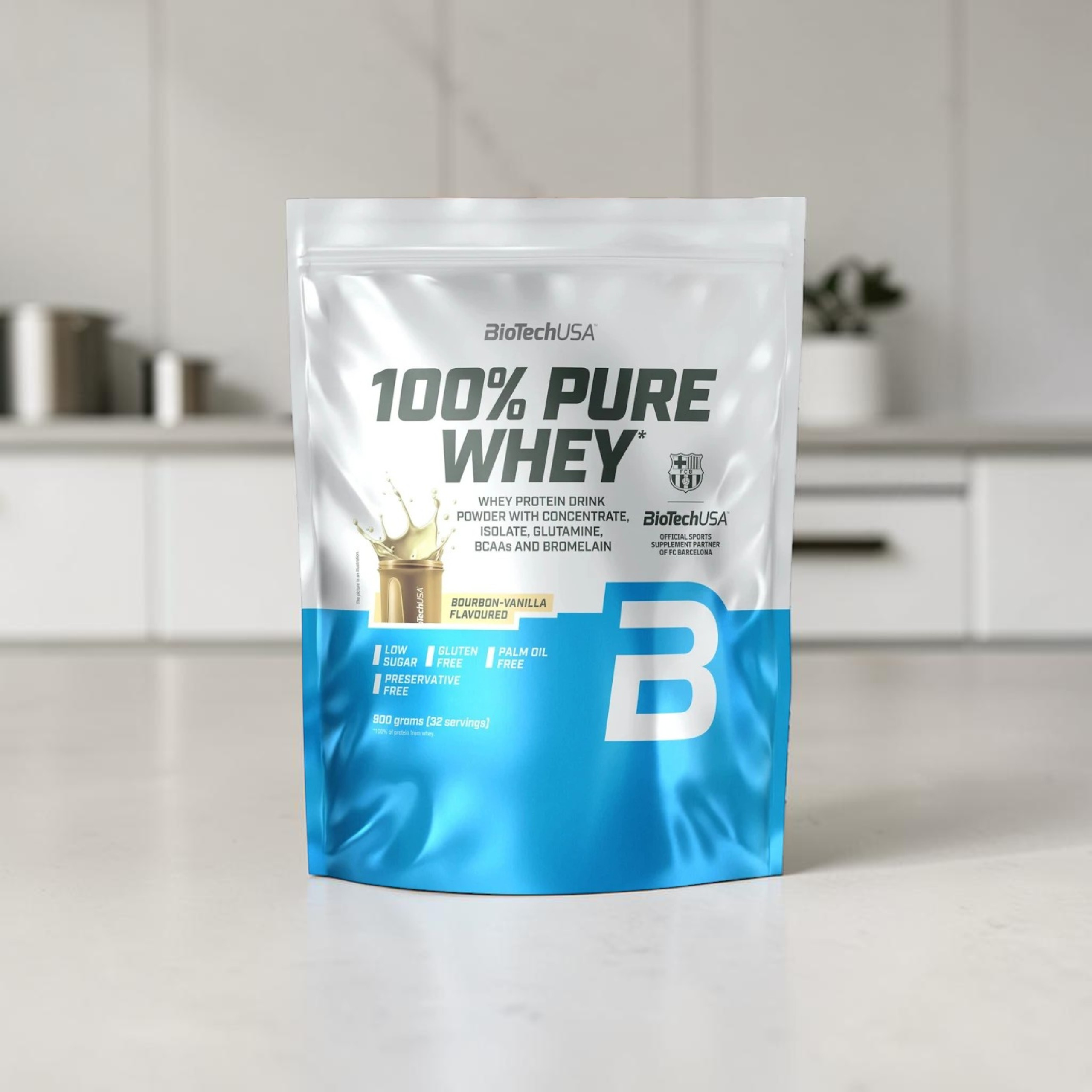 BIOTECH - 100% Pure Whey - 2x 900g - Bourbon Vanilla